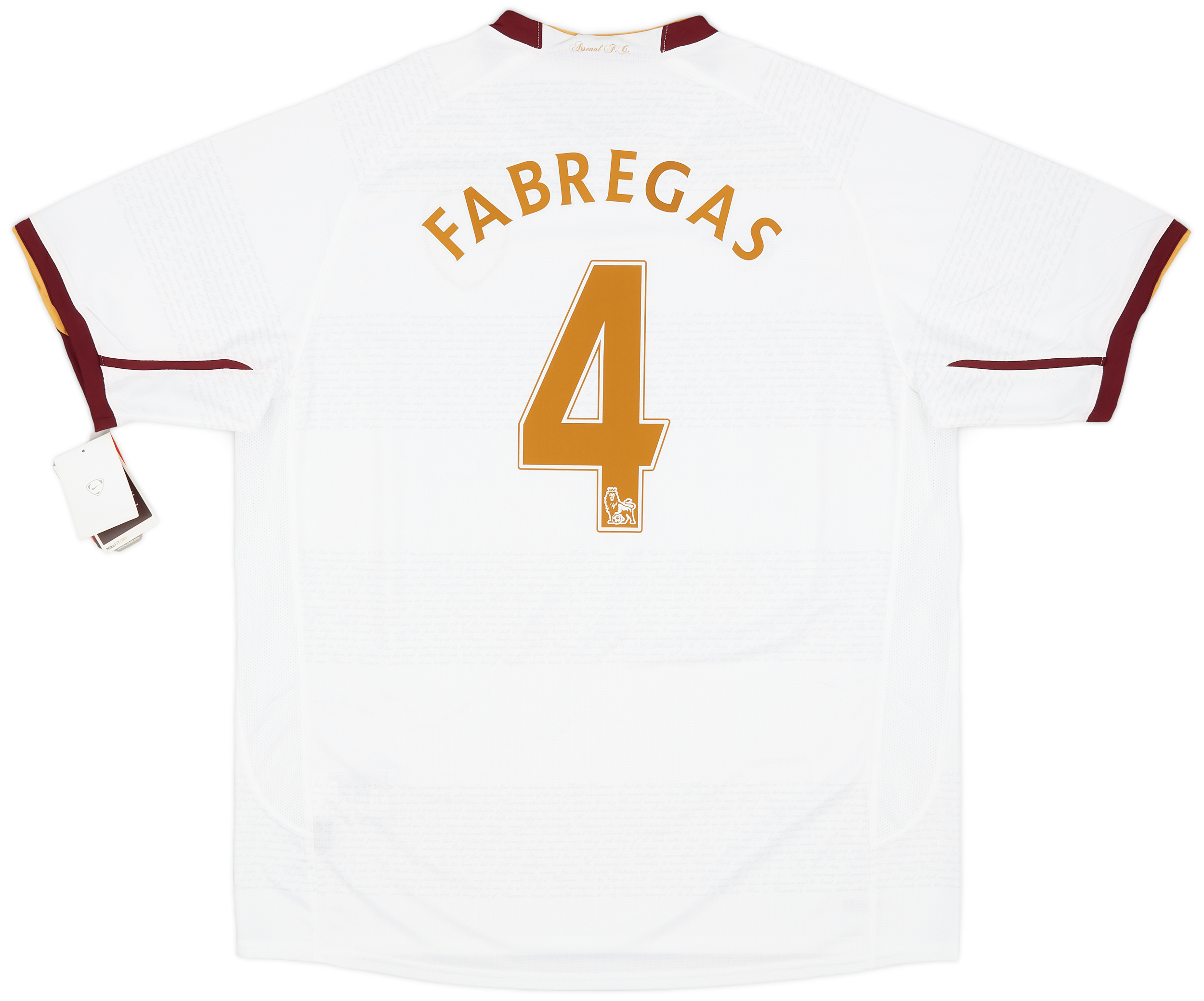 arsenal 2007 away kit