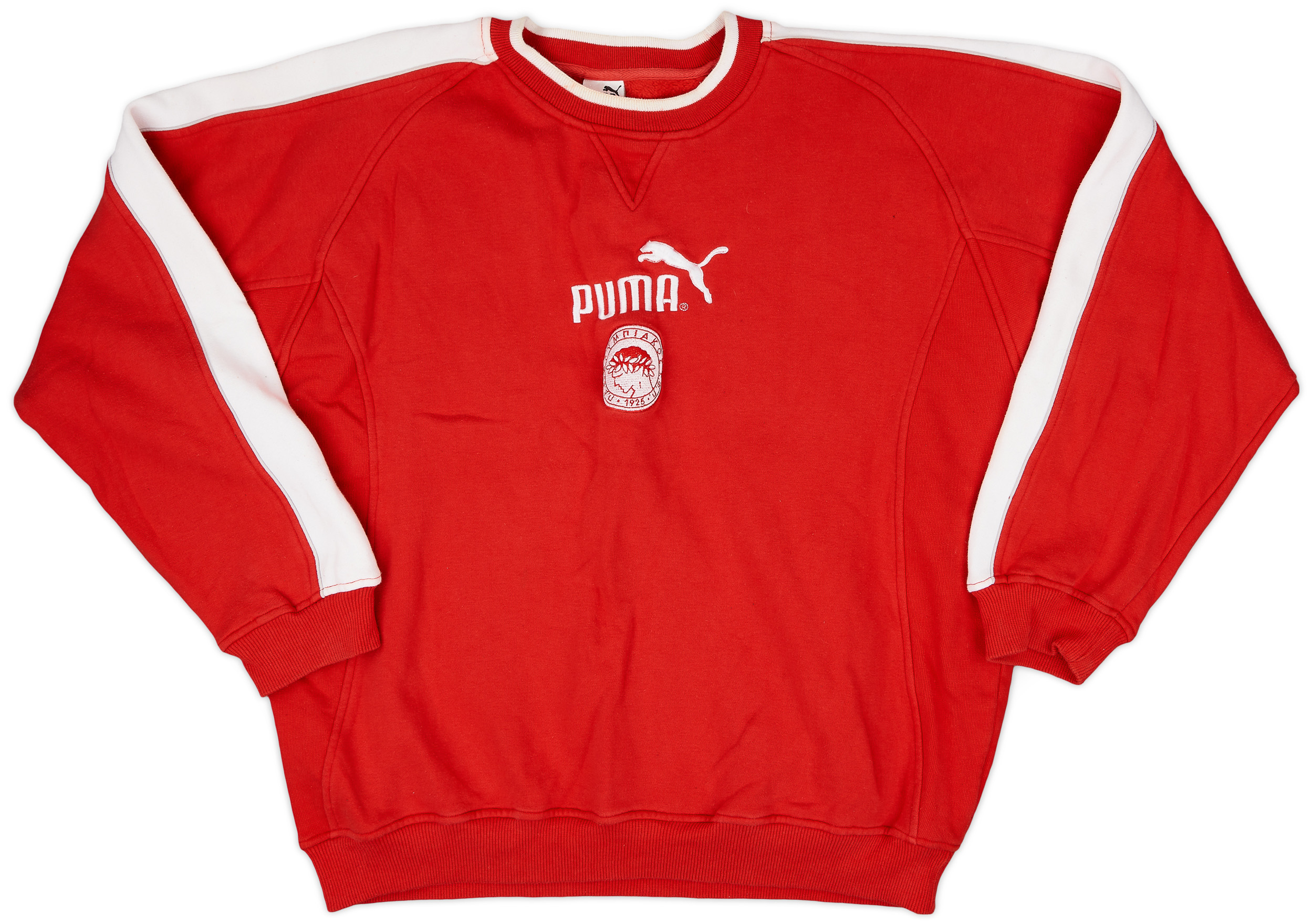 1997-99 Olympiakos Puma Sweat Top - 8/10 - (XL)