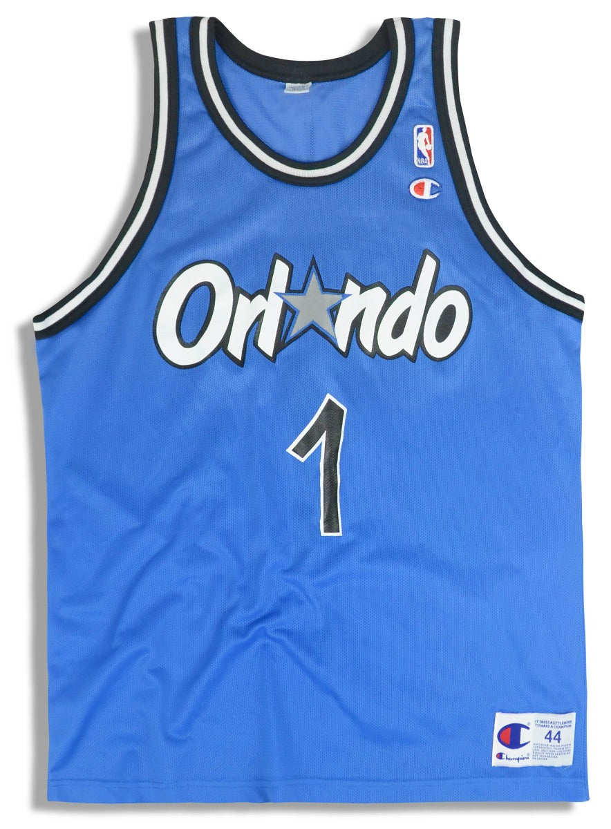 1995-98 Orlando Magic Hardaway #1 Champion Jersey (Away) L