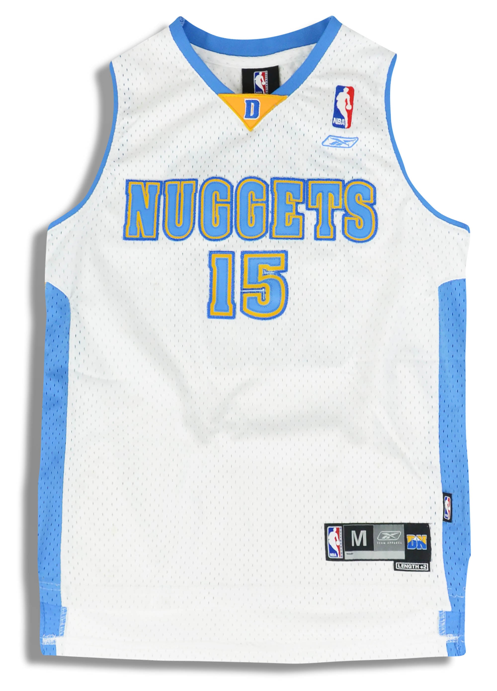 注目ショップ・ブランドのギフト Denver 2004-06 Nuggets Jersey Swingman Reebok #15 Anthony ウェア
