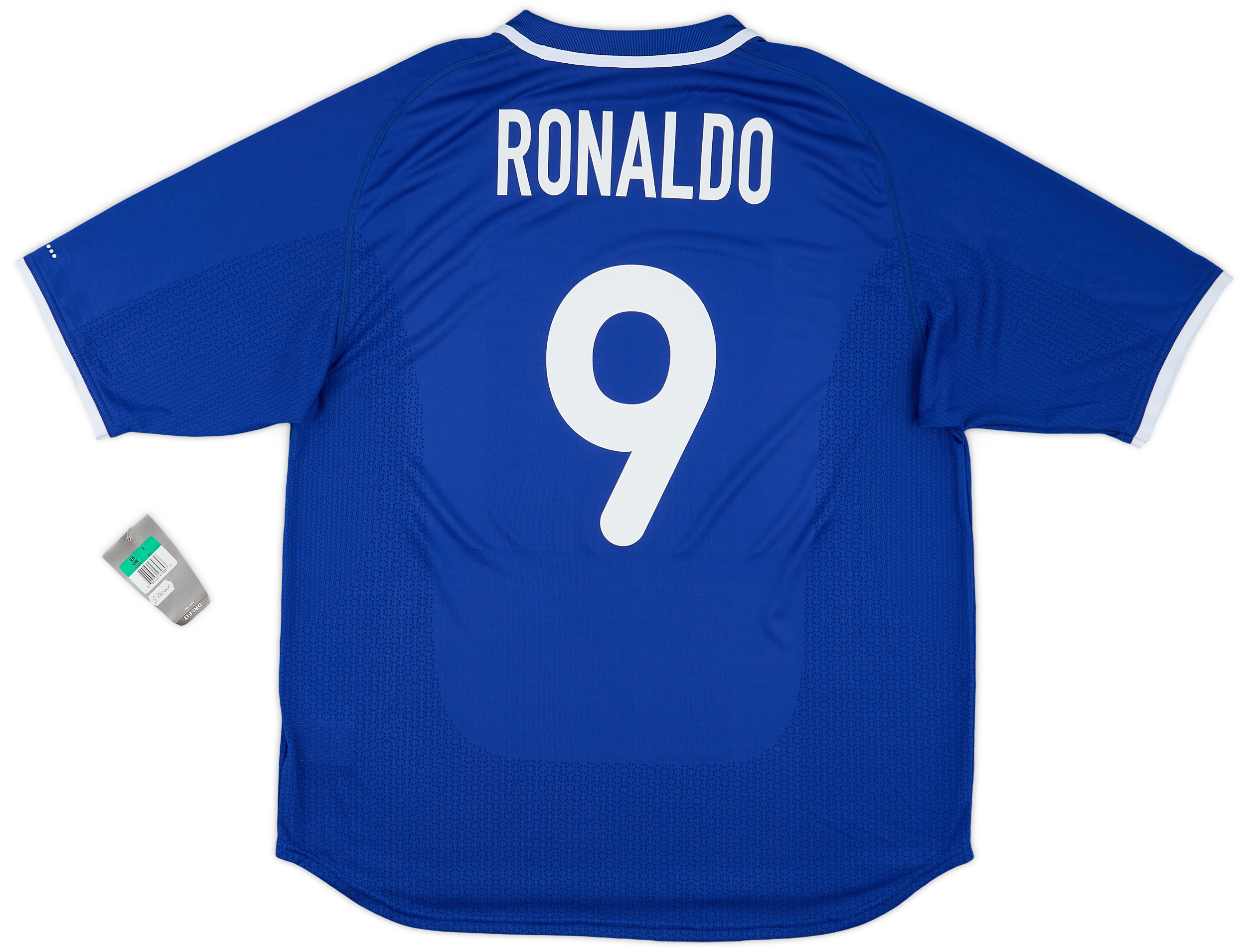 2000-02 Brazil Away Shirt Ronaldo #9 (XL)