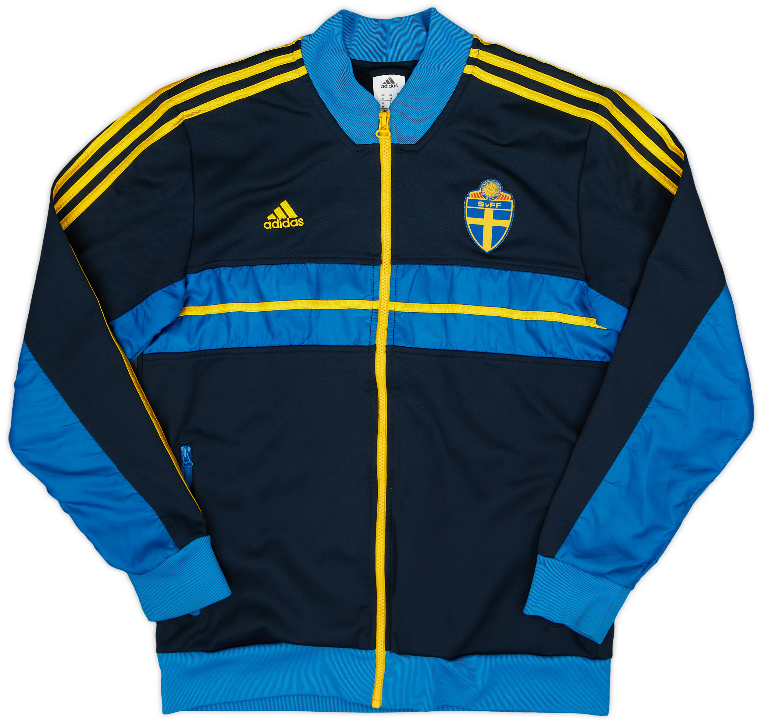 2012-14 Sweden adidas Track Jacket - 9/10 - (M)