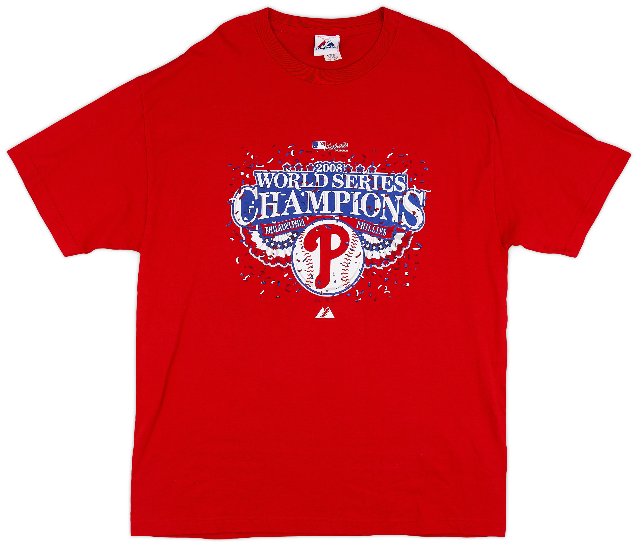 2008 Philadelphia Phillies World Series Champions Majestic