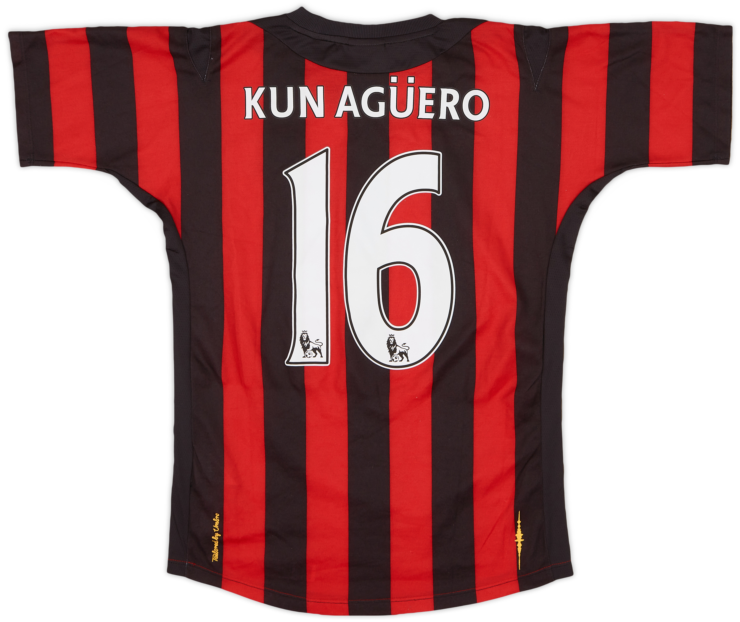 Maillot Manchester City 2011-12 Sergio Aguero - Taille L Umbro Authentique | Occasion Collector