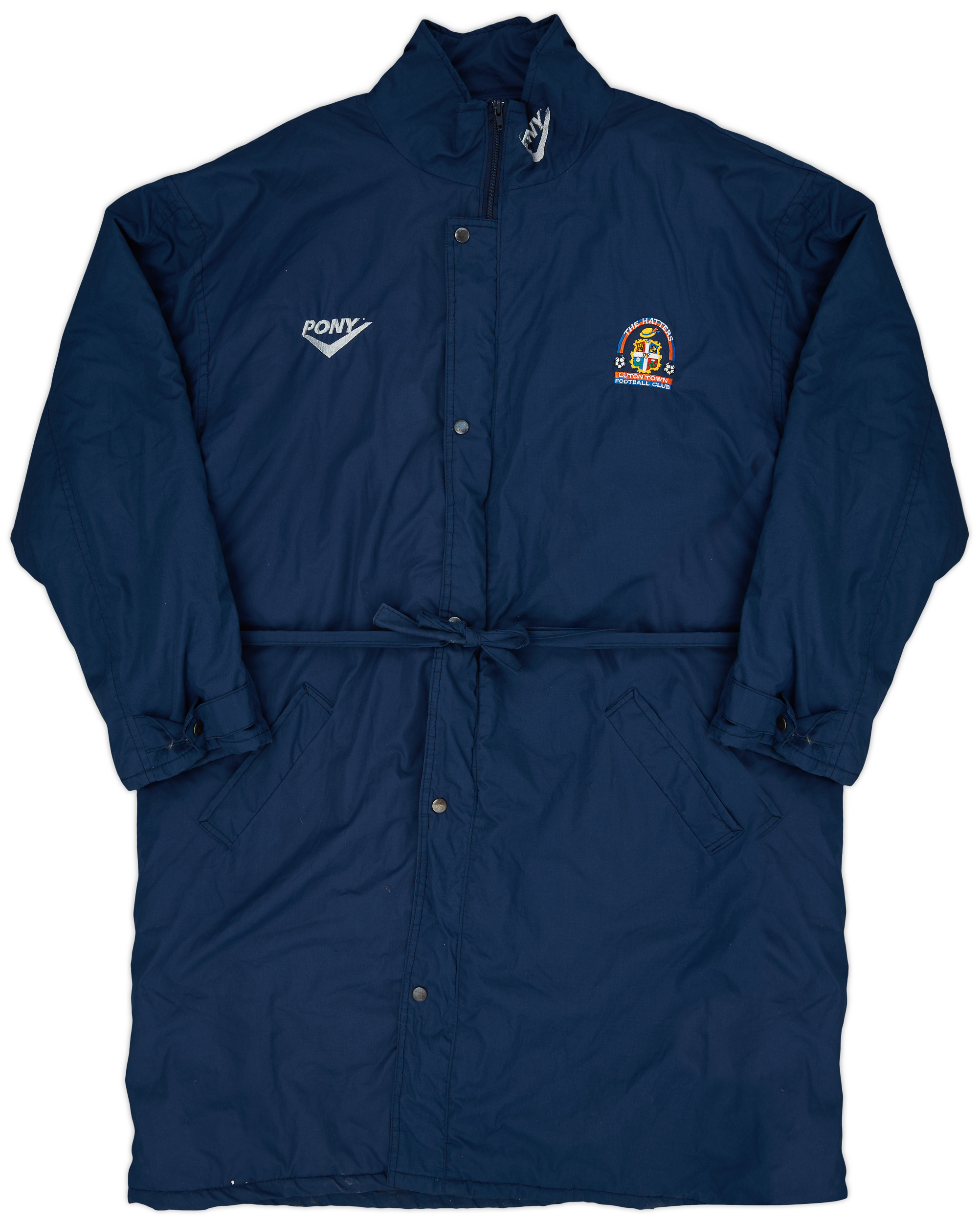 1997-98 Luton Pony Padded Long Bench Coat - 9/10 - (XXL)