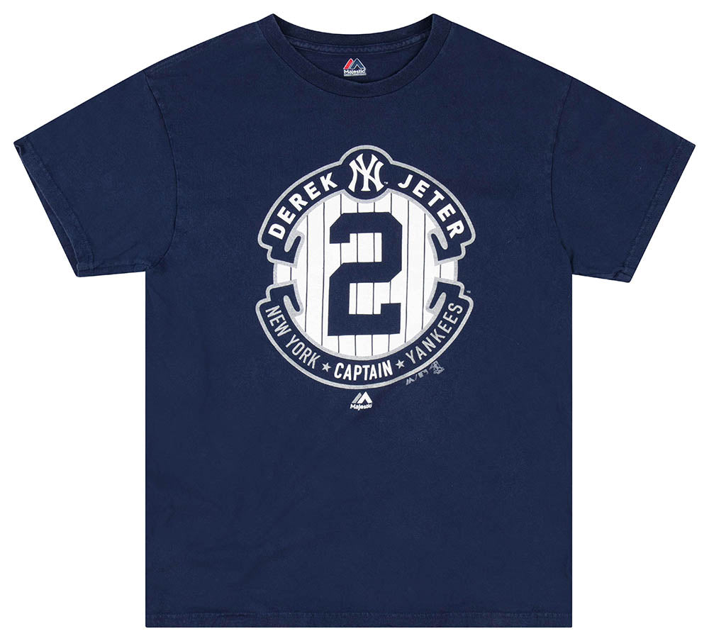 2010s New York Yankees Jeter Majestic Tee M