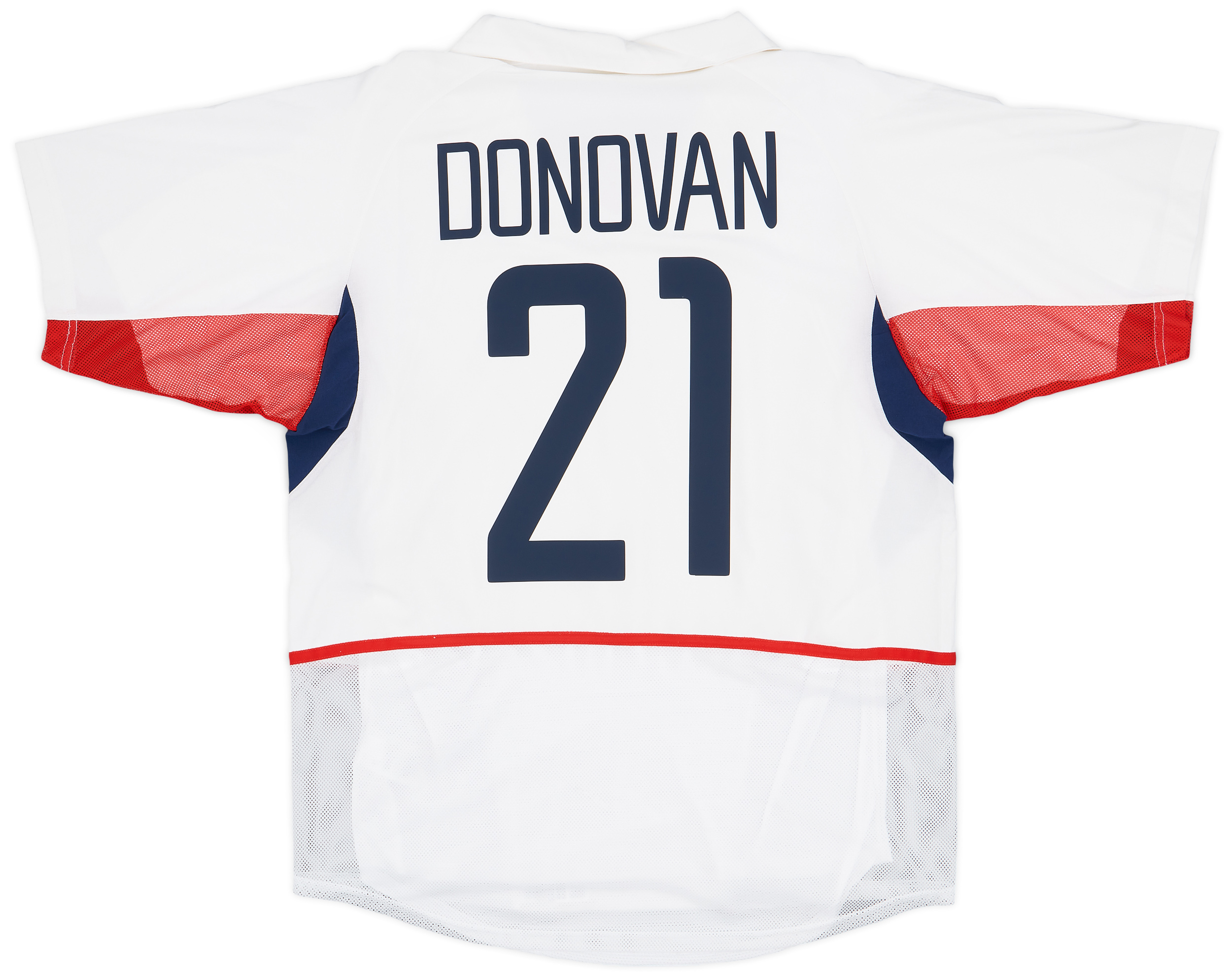 2002-03 USA Player Issue Home Shirt Donovan #21 - 6/10 - (M)