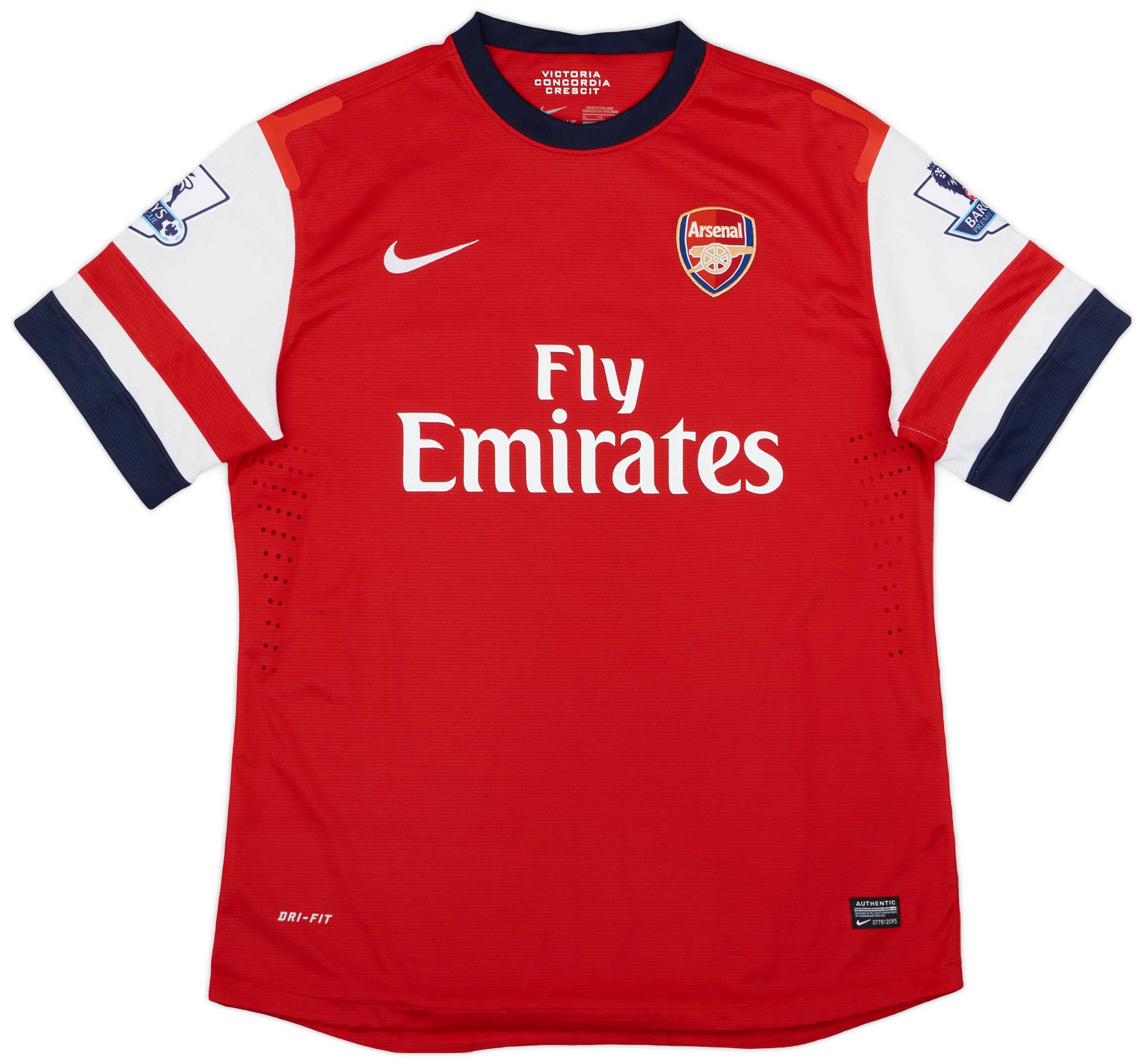 【美品】アーセナル ÖZIL 11 シャツ 2012-14 Arsenal Player Issue Home Shirt Ozil #11 - 6/10 - (XL)