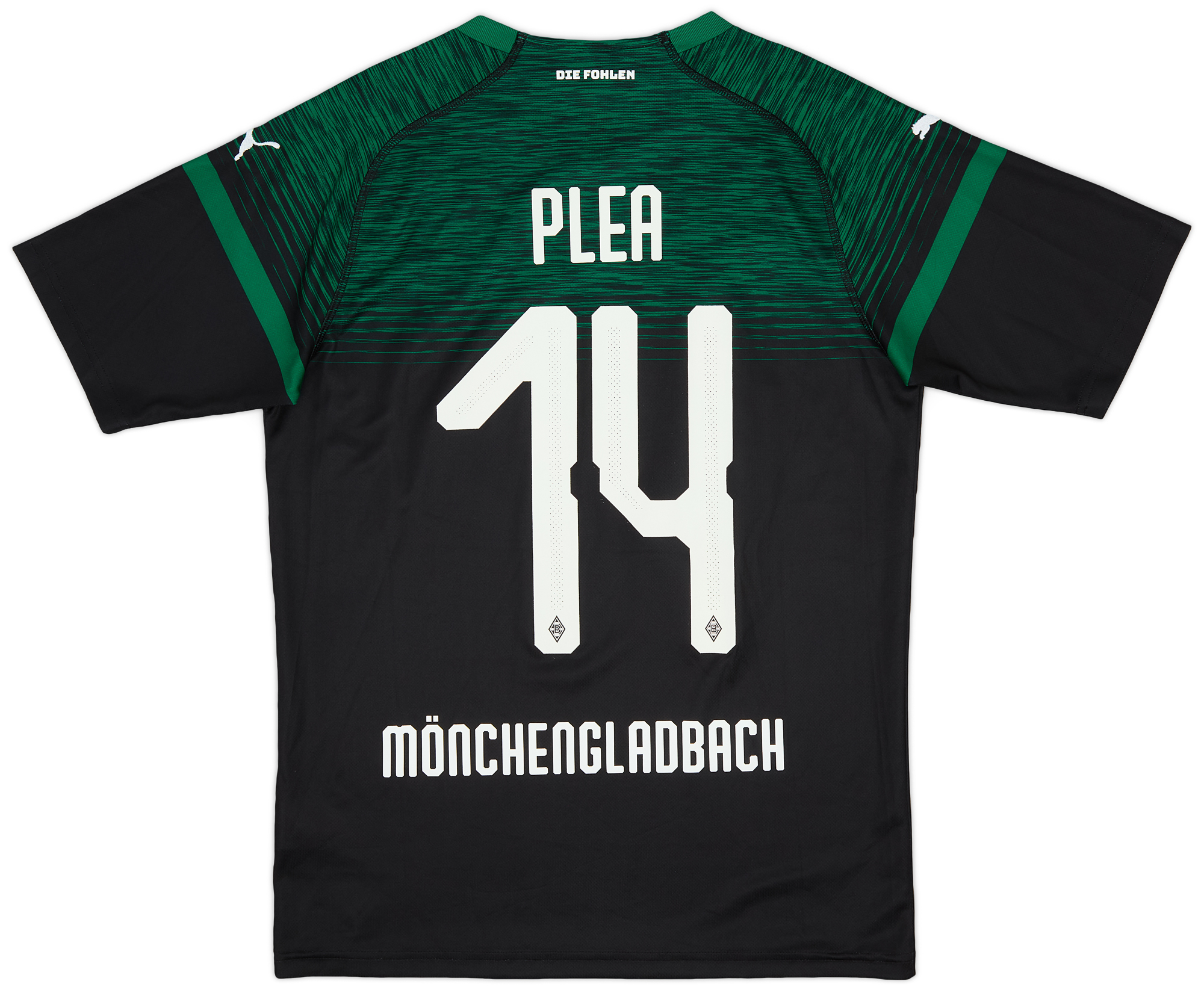 OGC NICE 2017-18 HOME MATCHWORN SHIRT L PLÉA #14 - MAILLOT