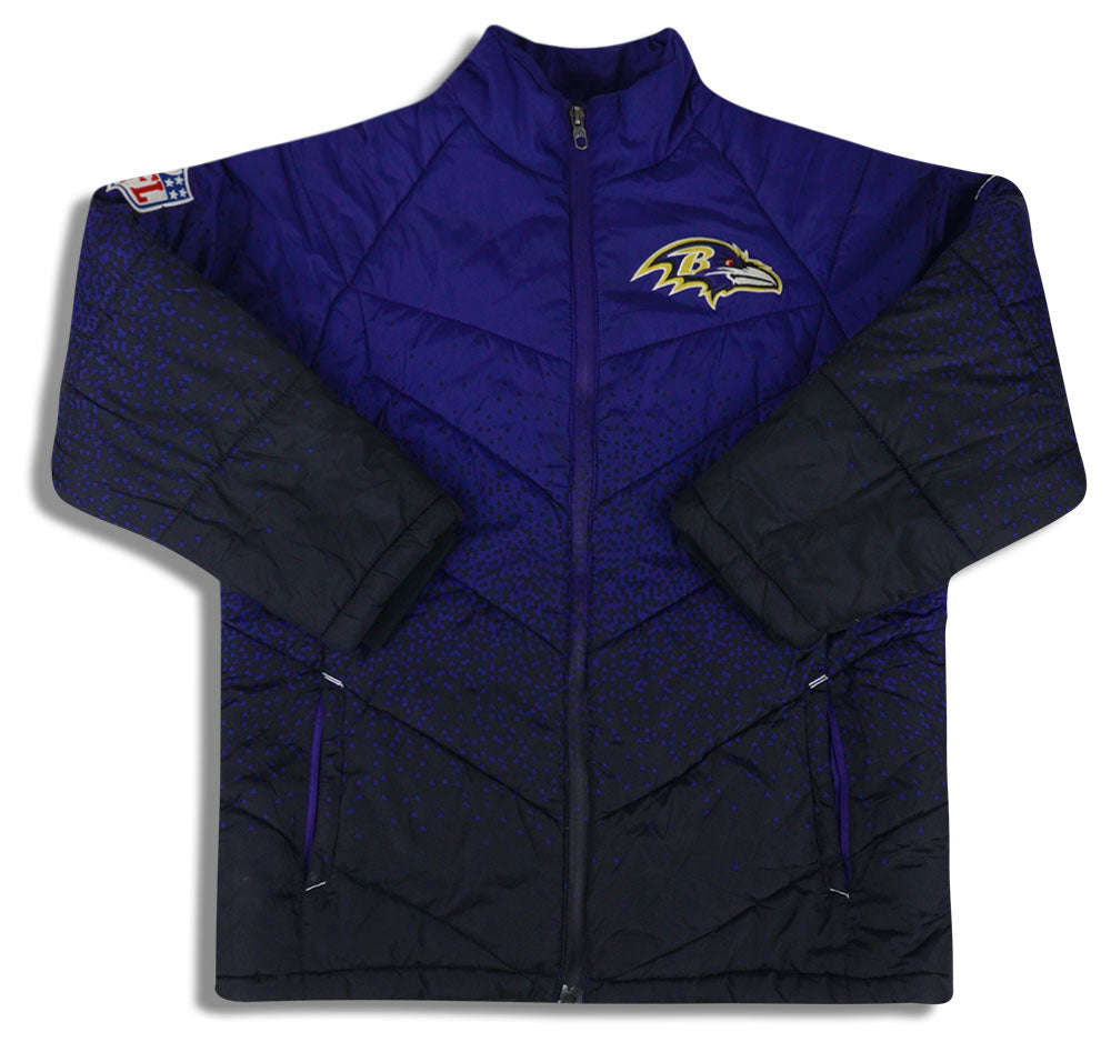 2008-11 Baltimore Ravens Reebok Padded Coat Y