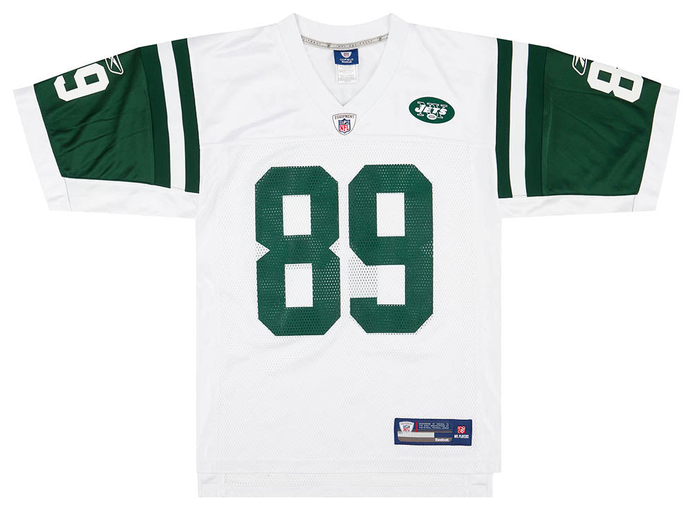 2008-10 New York Jets Cotchery #89 Reebok On Field Jersey (Away) S