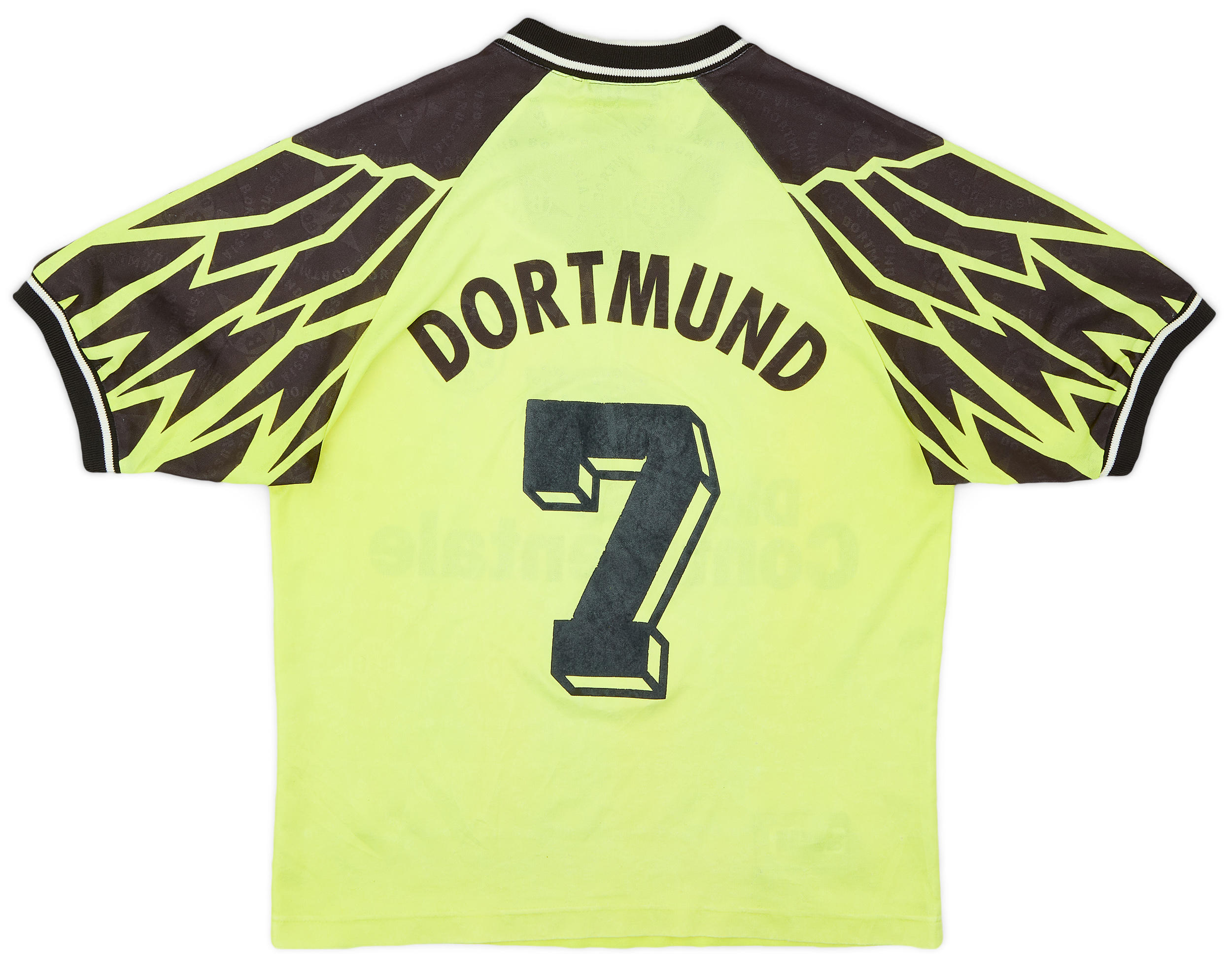 1994-95 Nike BVB Borussia Dortmund Long Sleeve Home Shirt