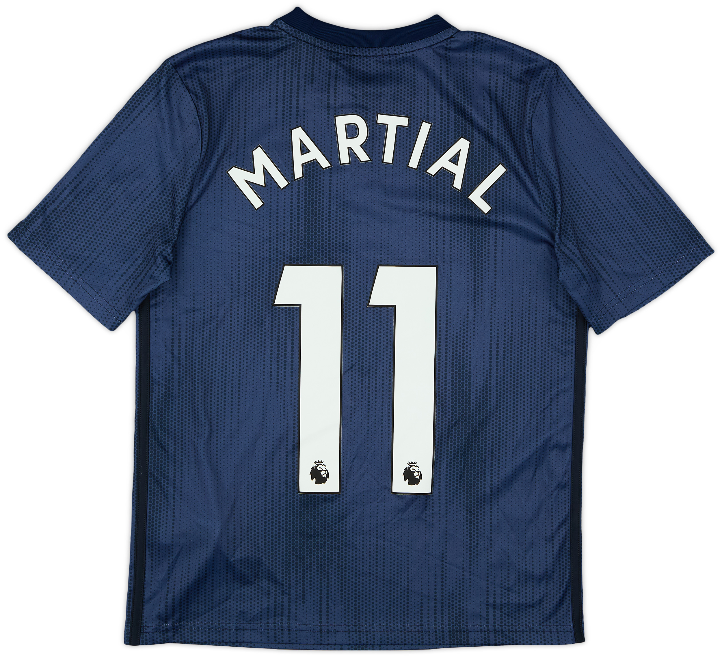 2018-19 Manchester United Third Shirt Martial #11 - 9/10 - (L.Boys)