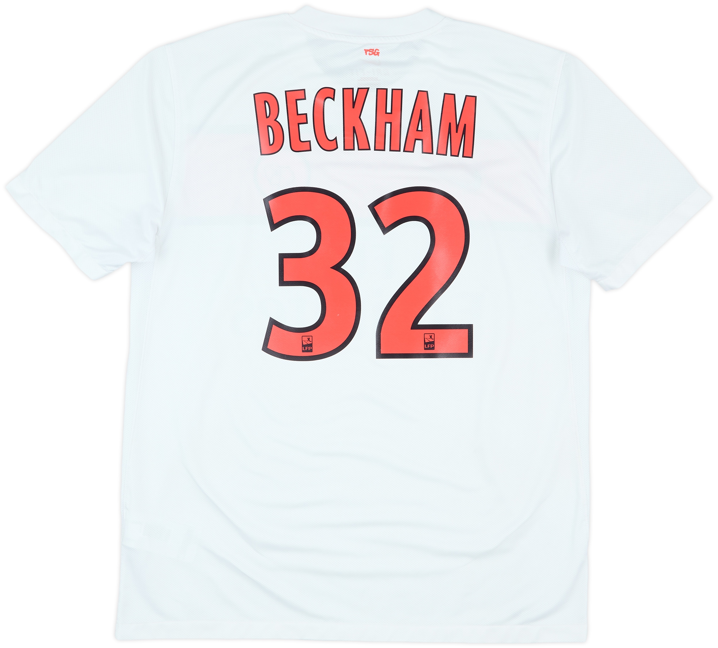 2012-13 Paris Saint-Germain Third Shirt Beckham #32 - 7/10 - (L)