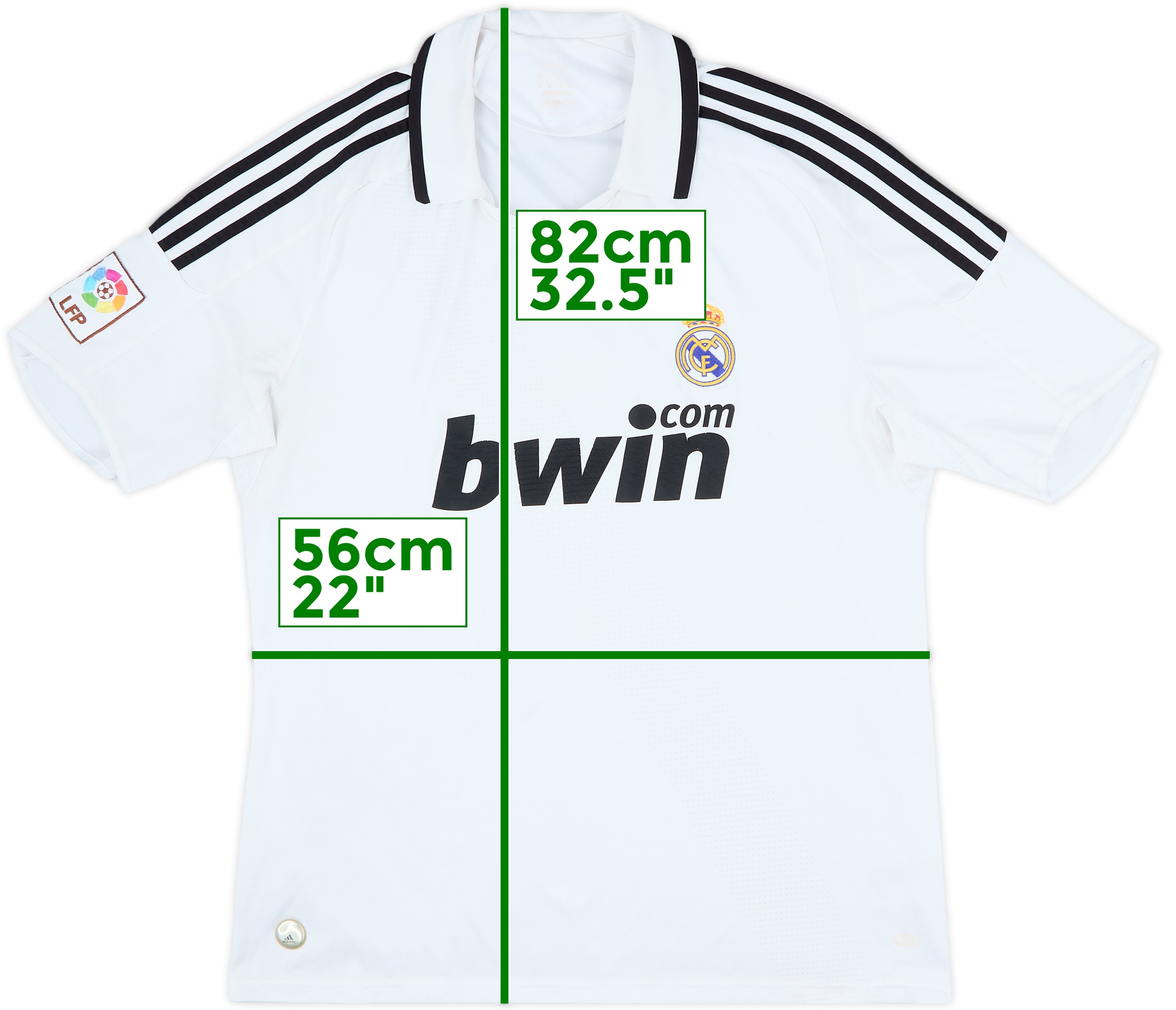 2008-09 Real Madrid Home Shirt - 6/10 - (XL)