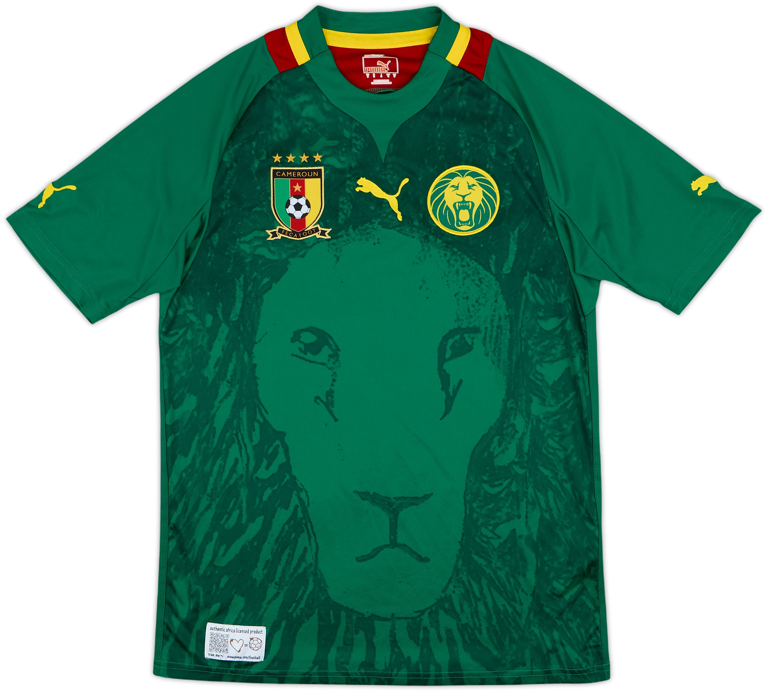 2012-14 Cameroon Home Shirt - 9/10 - (S)