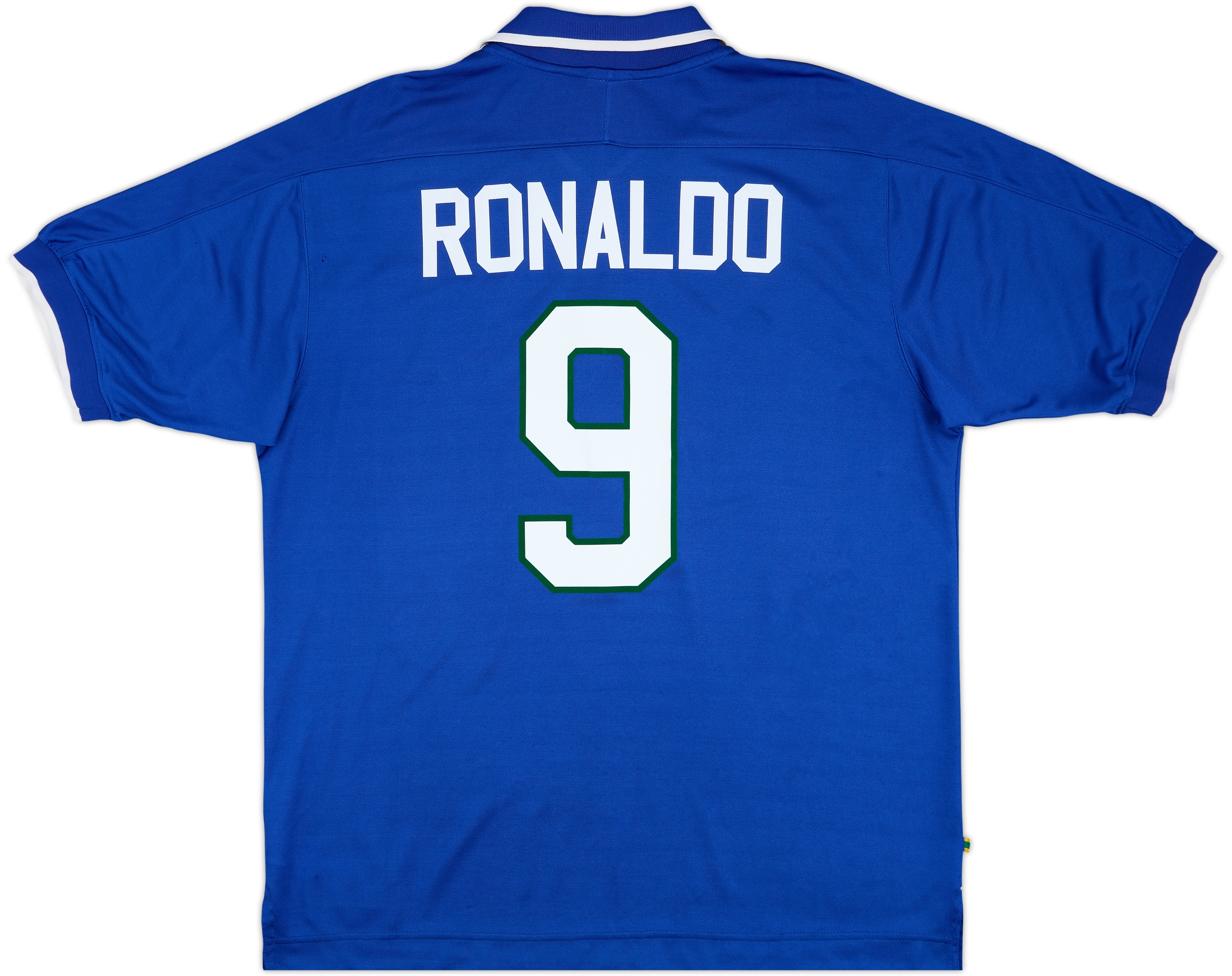 1997-98 Brazil Away Shirt Ronaldo #9 - 6/10 - (XL)