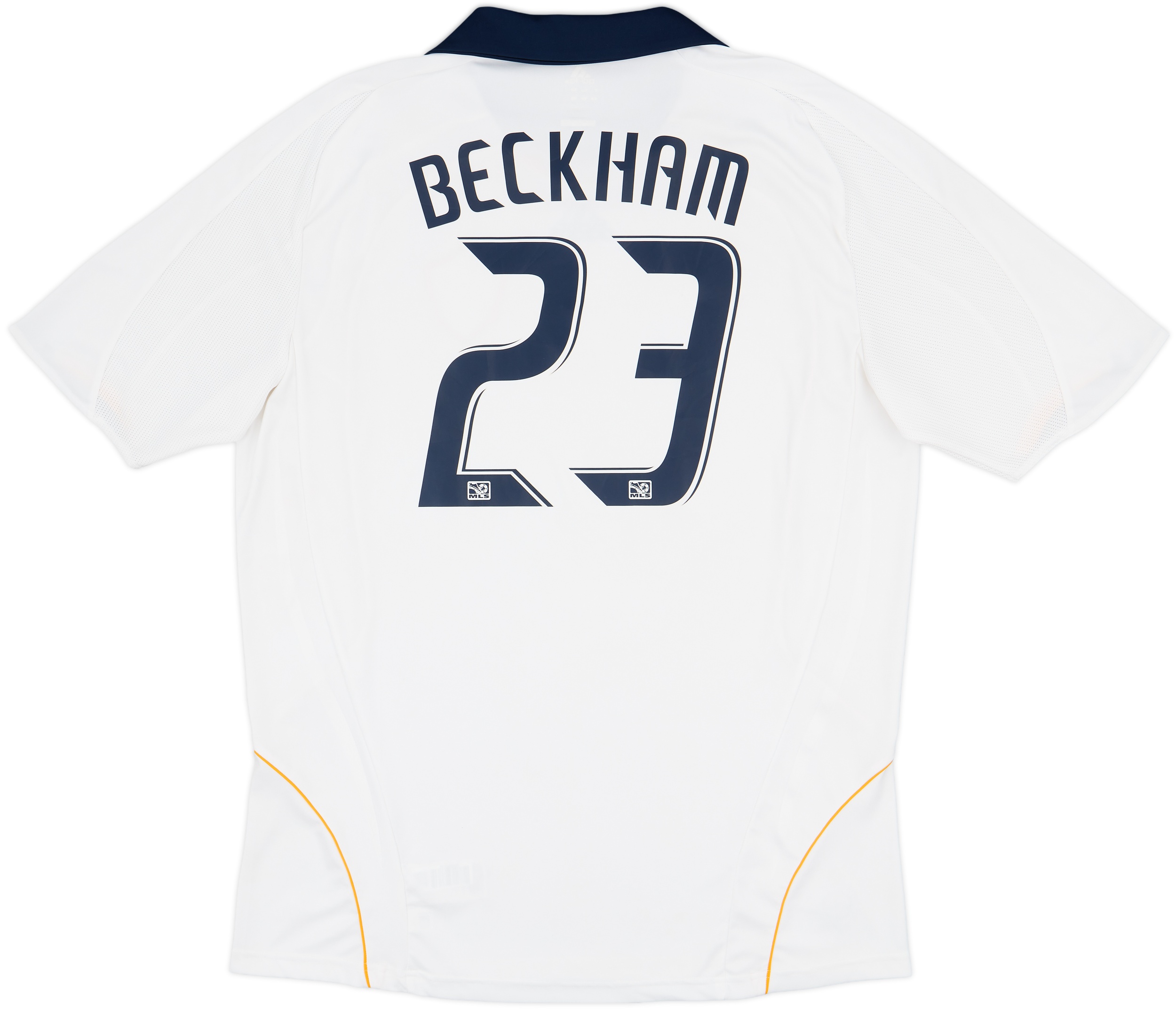 2008-09 LA Galaxy Home Shirt Beckham #23 - 7/10 - (XL)