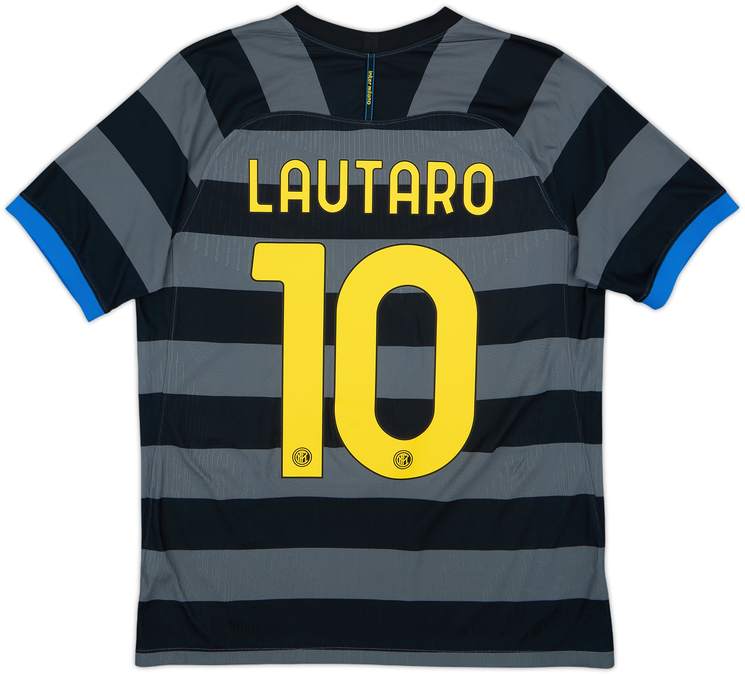 2020-21 Inter Milan Authentic Third Shirt Lautaro #10 - 8/10 - (M)