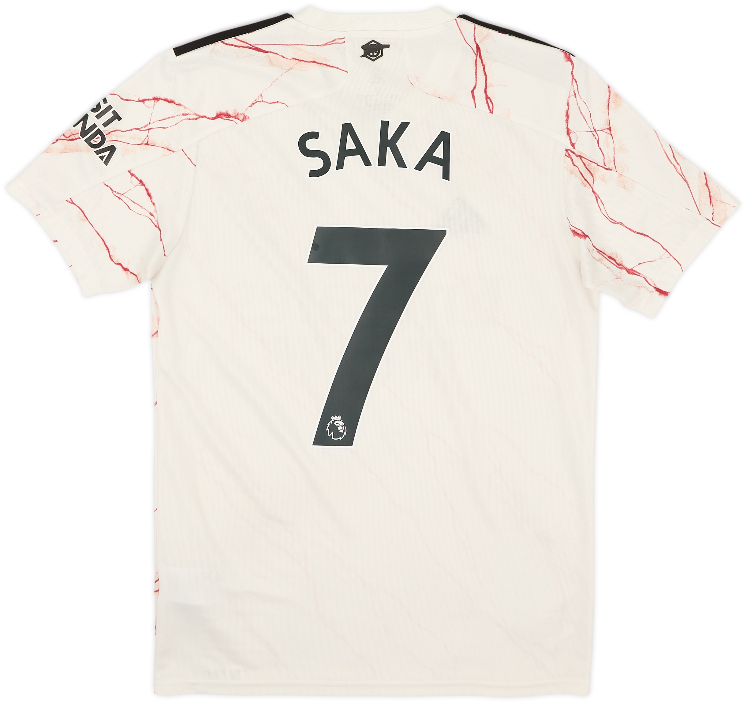 2020-21 Arsenal Away Shirt Saka #7 - 8/10 - (S)