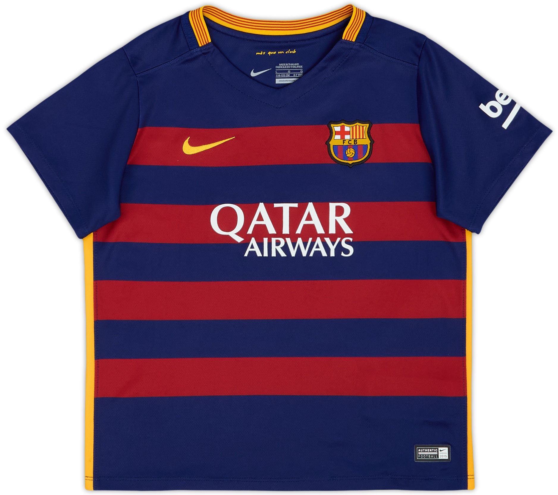 2015-16 Barcelona Home Shirt - 9/10 - (S.Boys)