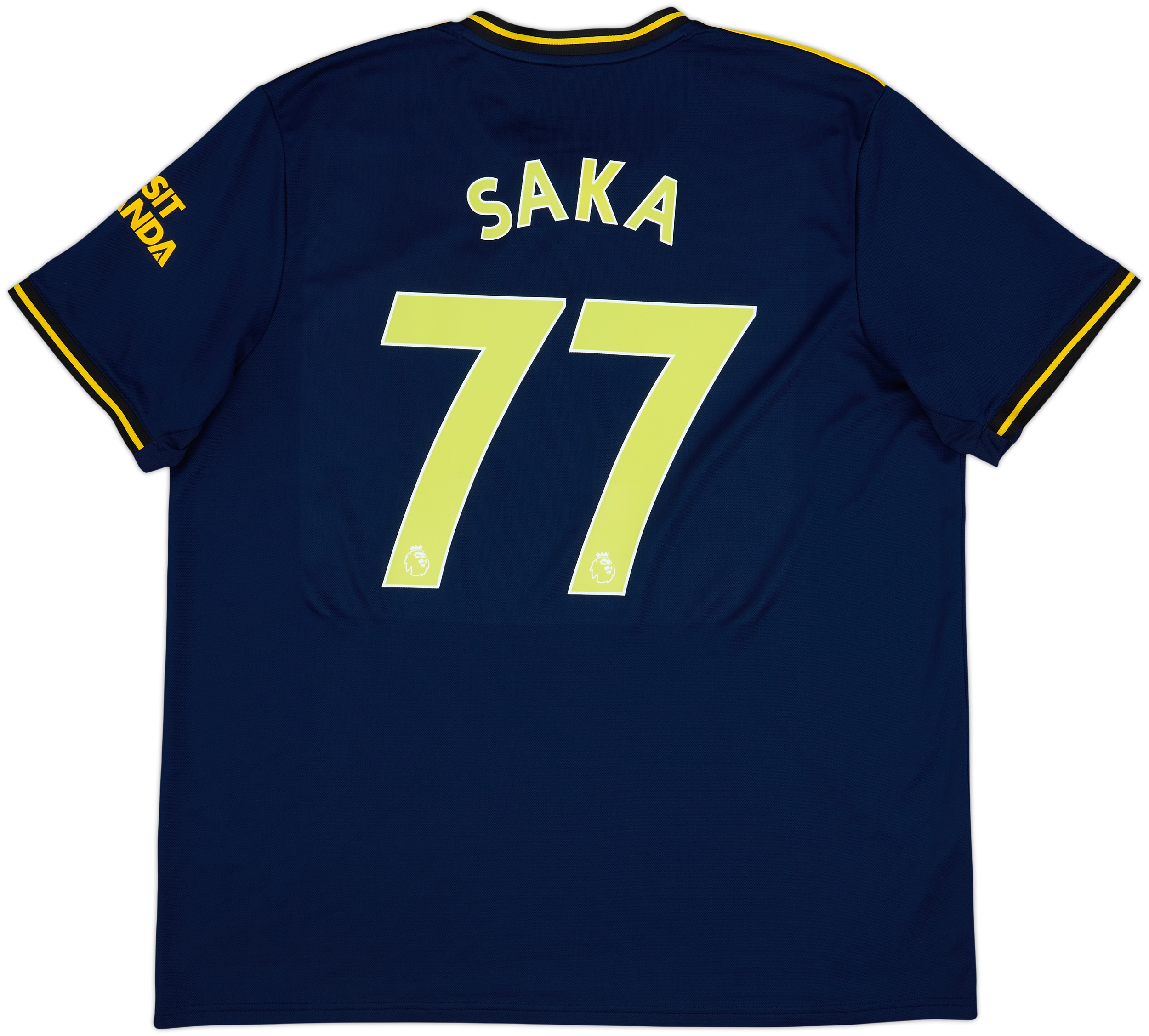 2019-20 Arsenal Third Shirt Saka #77 - 10/10 - (XXL)