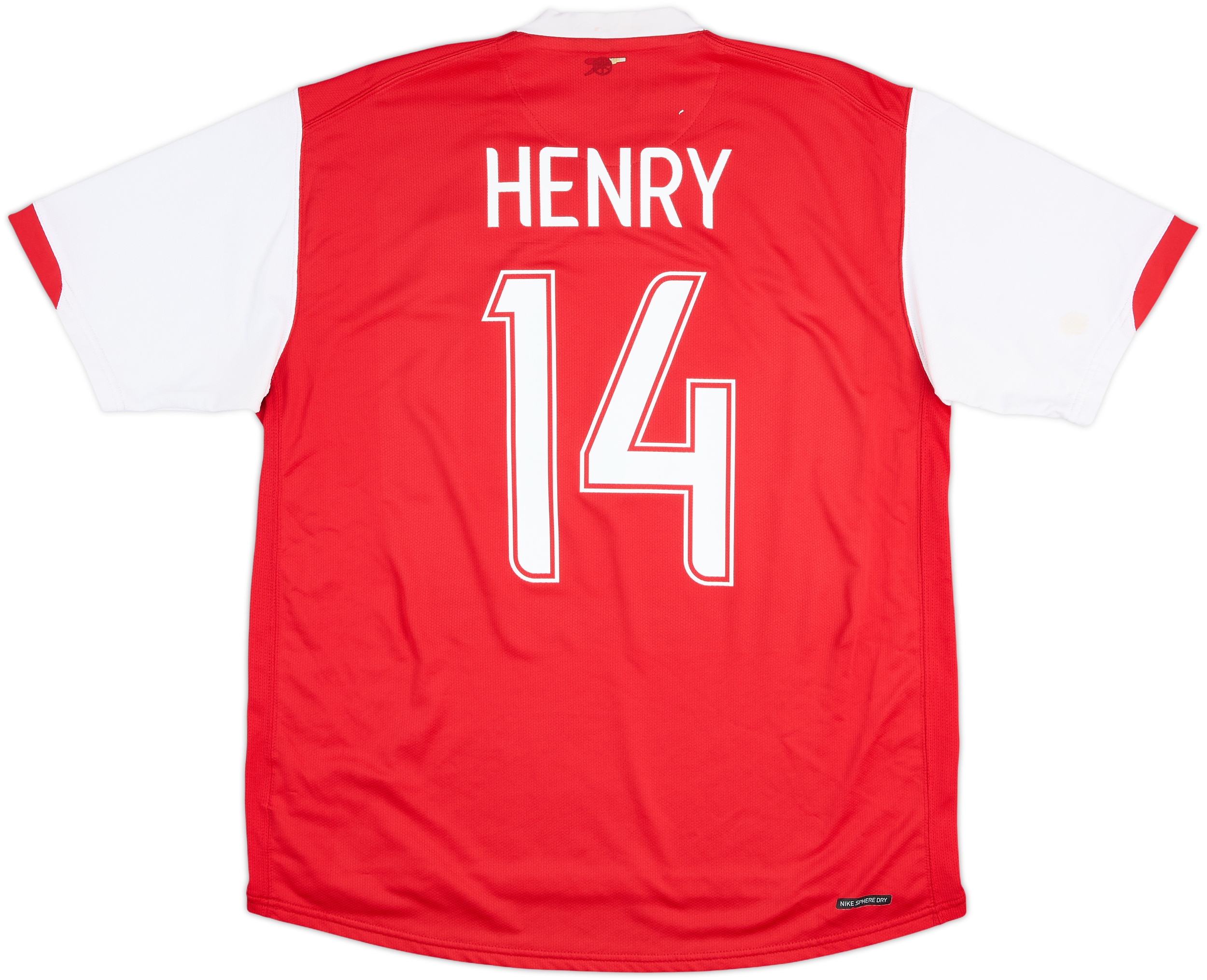 2006-08 Arsenal Home Shirt Henry #14 - 6/10 - (L)