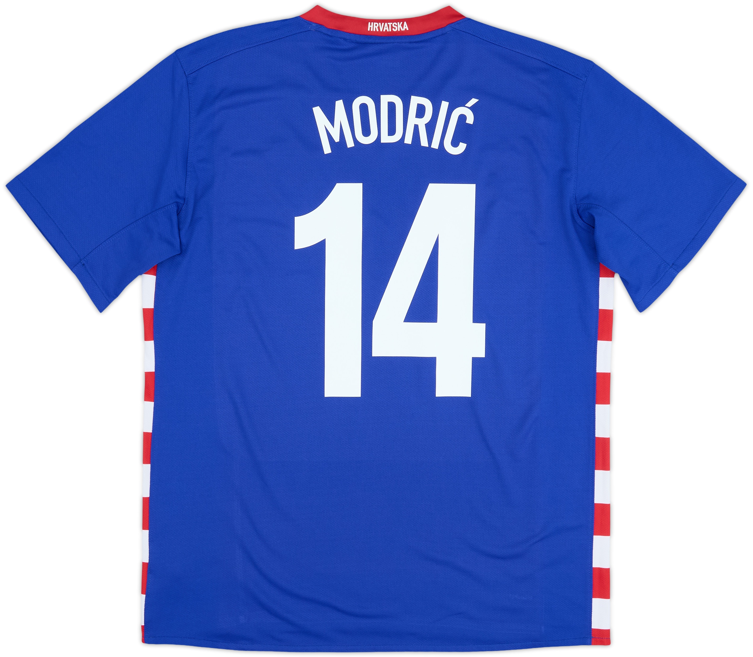 2007-09 Croatia Away Shirt Modric #14 - 9/10 - (L)