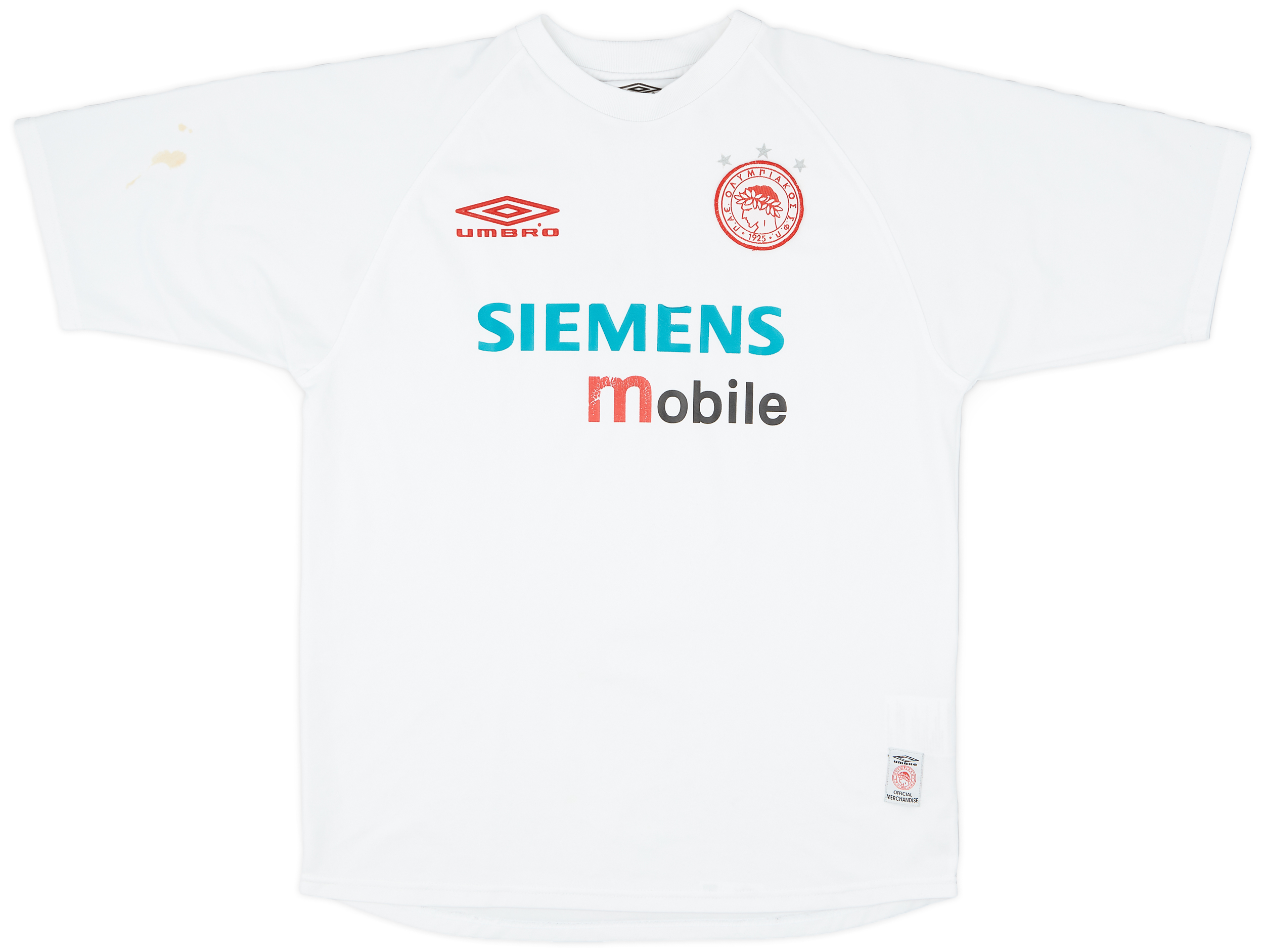 2001-02 Olympiakos Away Shirt - 5/10 - (L)