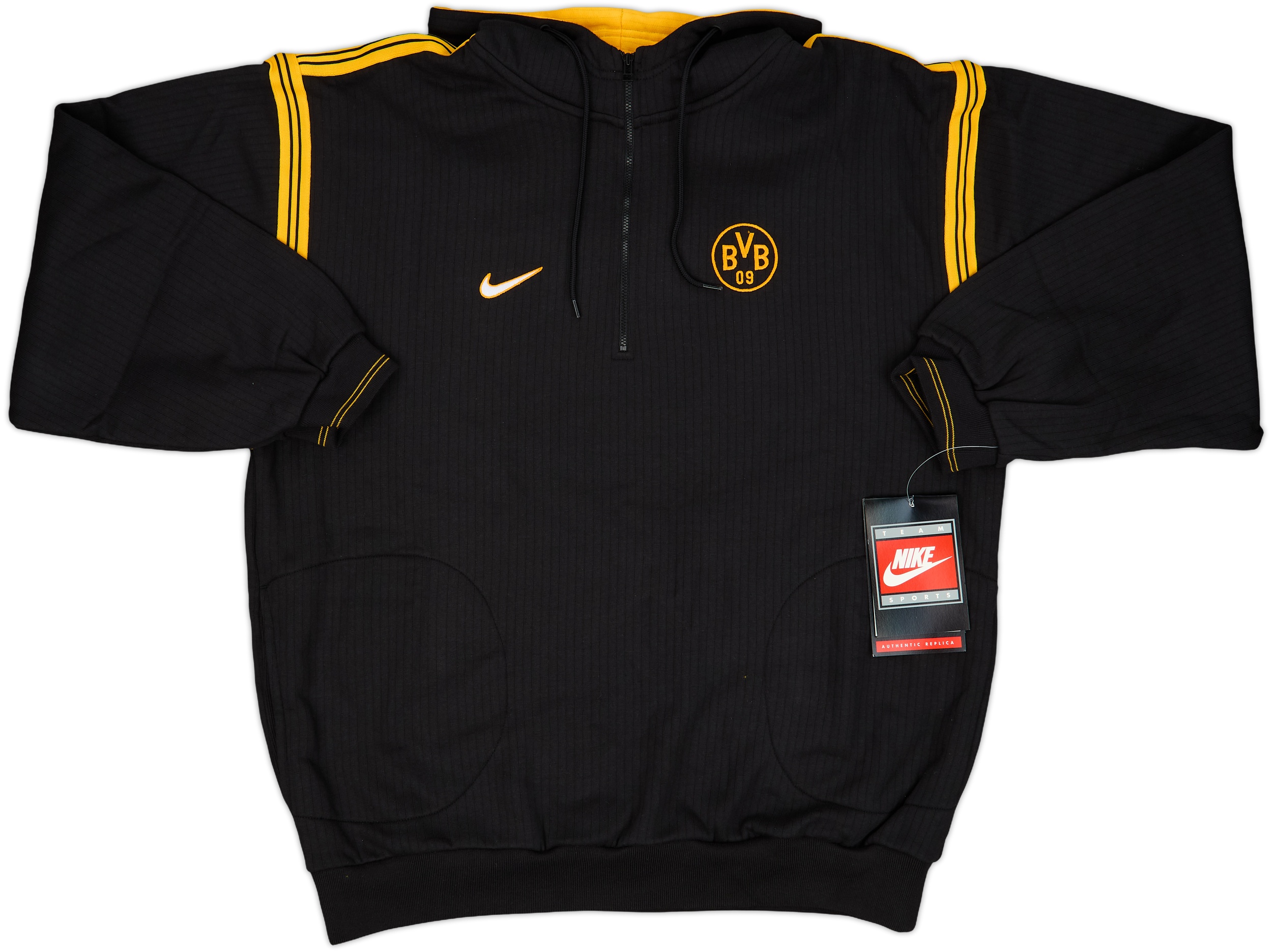 【1998/2000】NIKE ナイキ　ドルトムントUK正規品 ユニフォーム BORUSSIA DORTMUND 1998 1999 2000 HOME FOOTBALL SHIRT SOCCER JERSEY