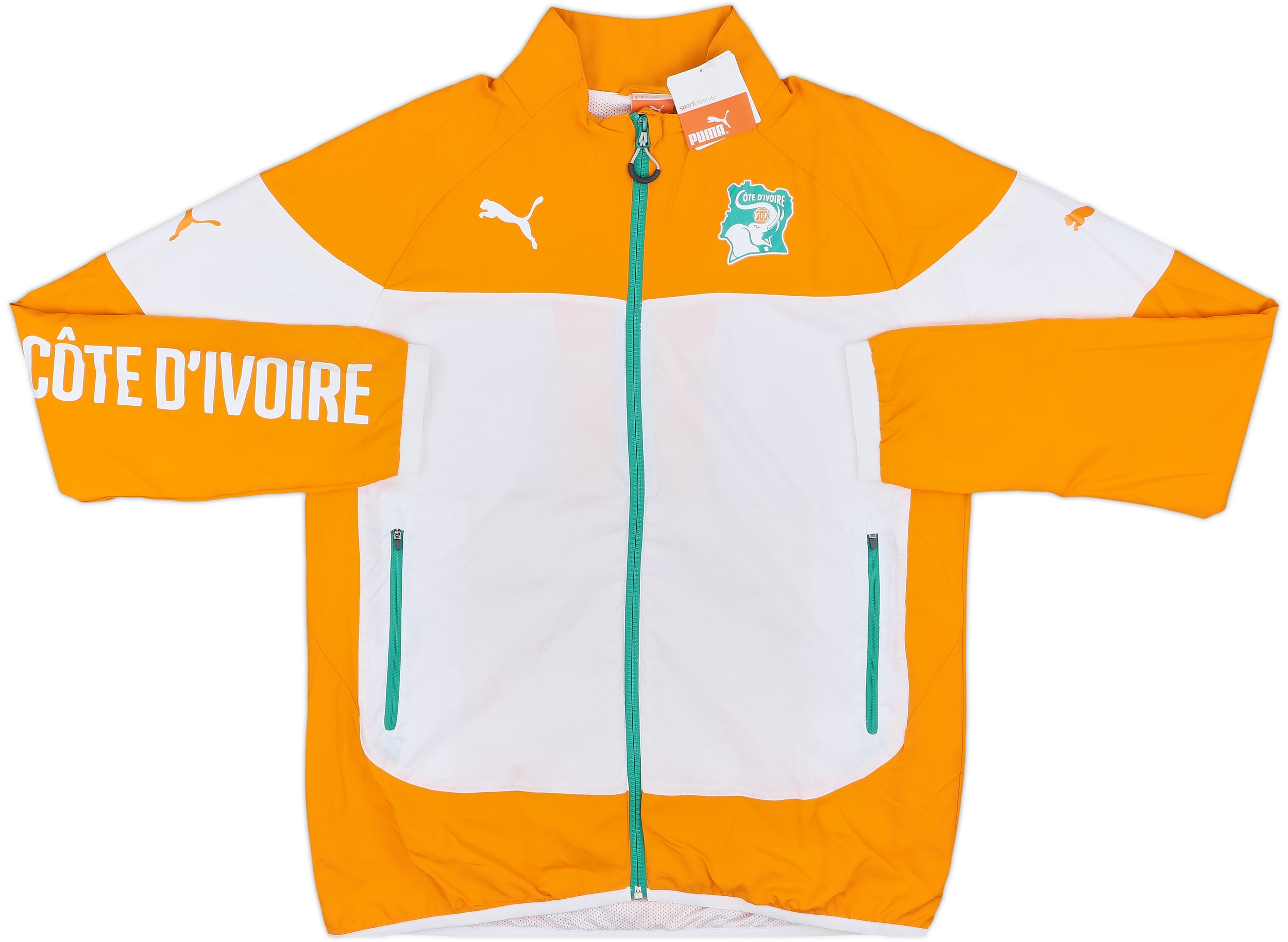 2014-15 Ivory Coast Puma Track Jacket (L)