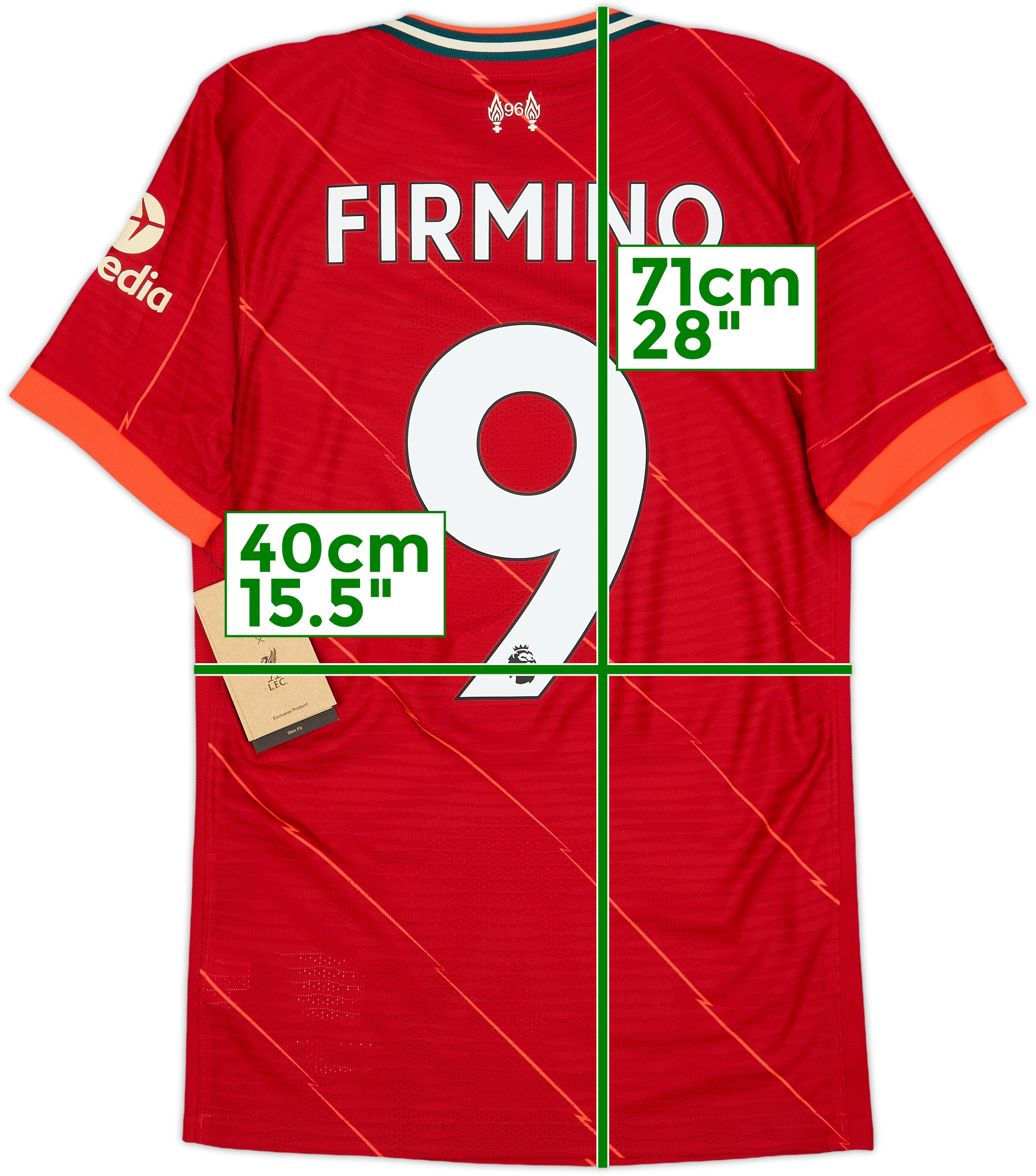 リバプールFC Firmino 9 シャツ XL 10082322790-