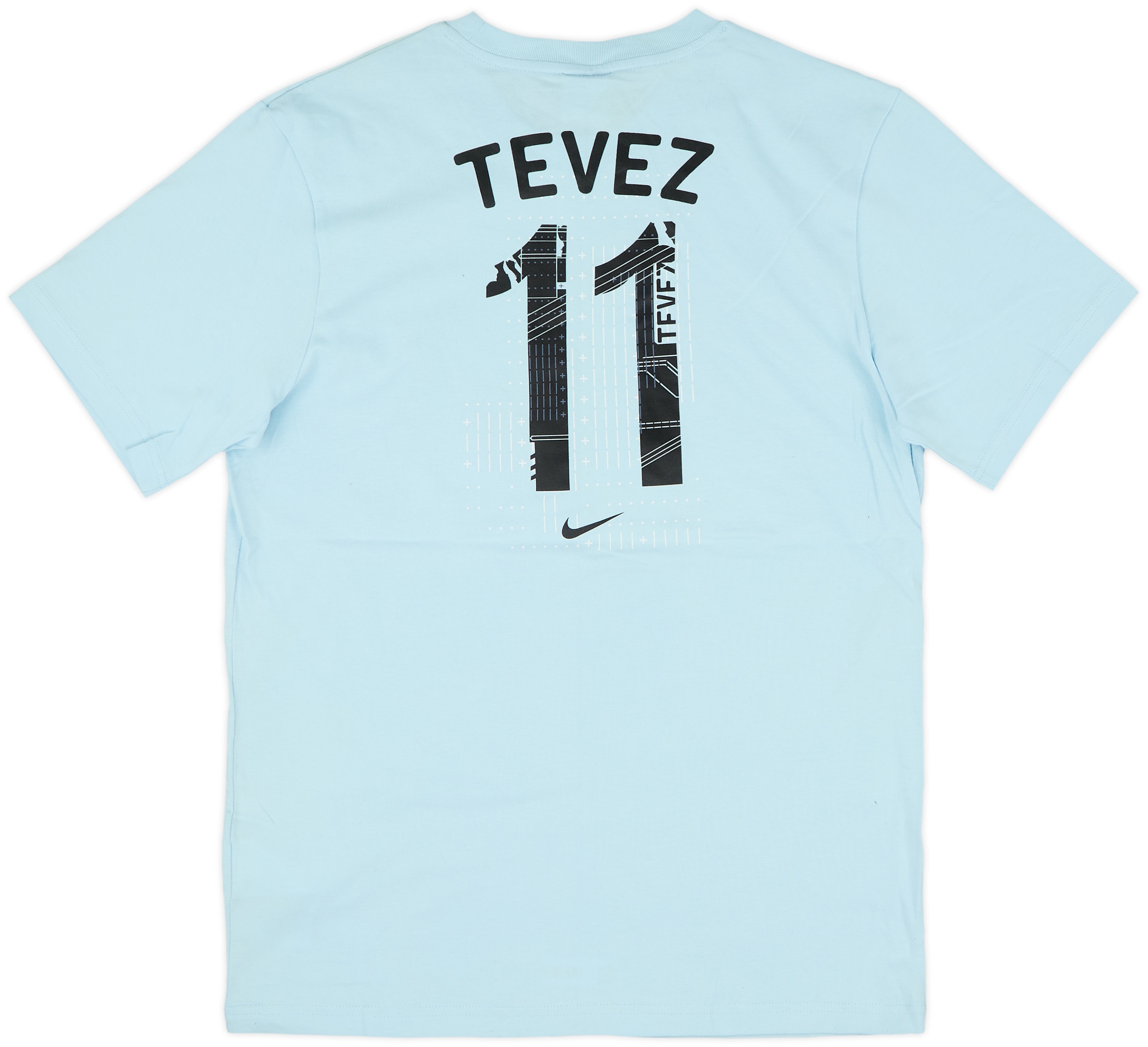 2010 Argentina 'Tevez #11' Nike Graphic Tee (S)