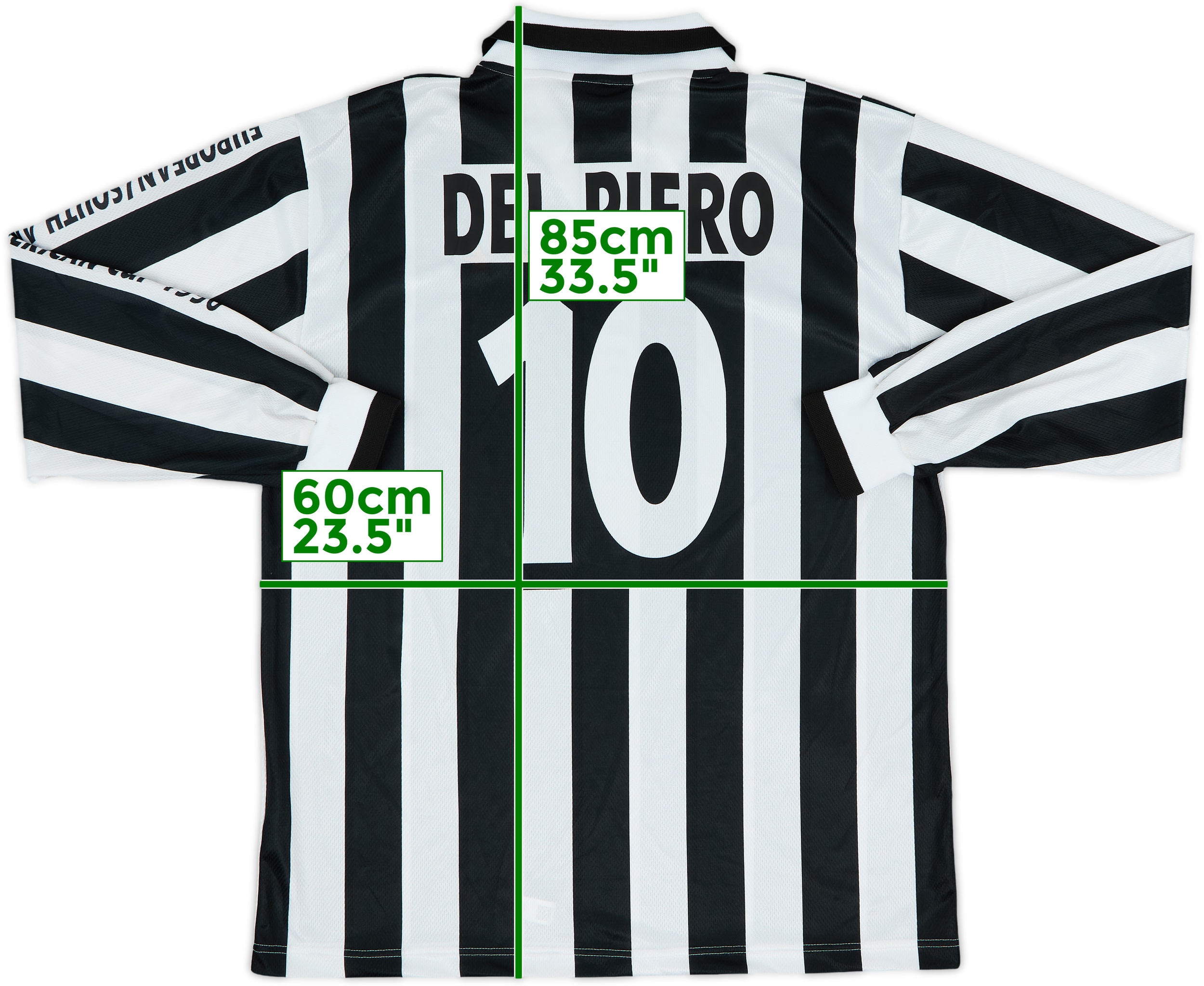 96 JUVENTUS トヨタカップ優勝＆MVPモデルDEL PIERO 10番