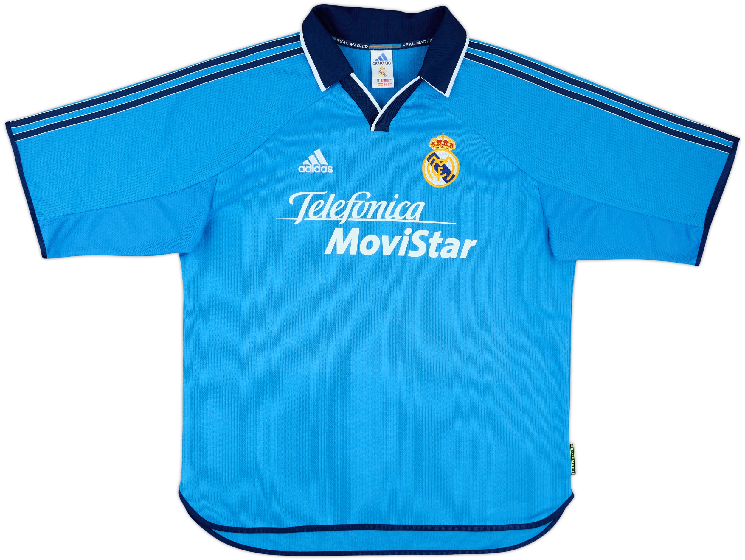 ウェア Real Madrid 99/00  Uniform Casillas Real Madrid 99/00 Home Jersey - SoccerArmor -
