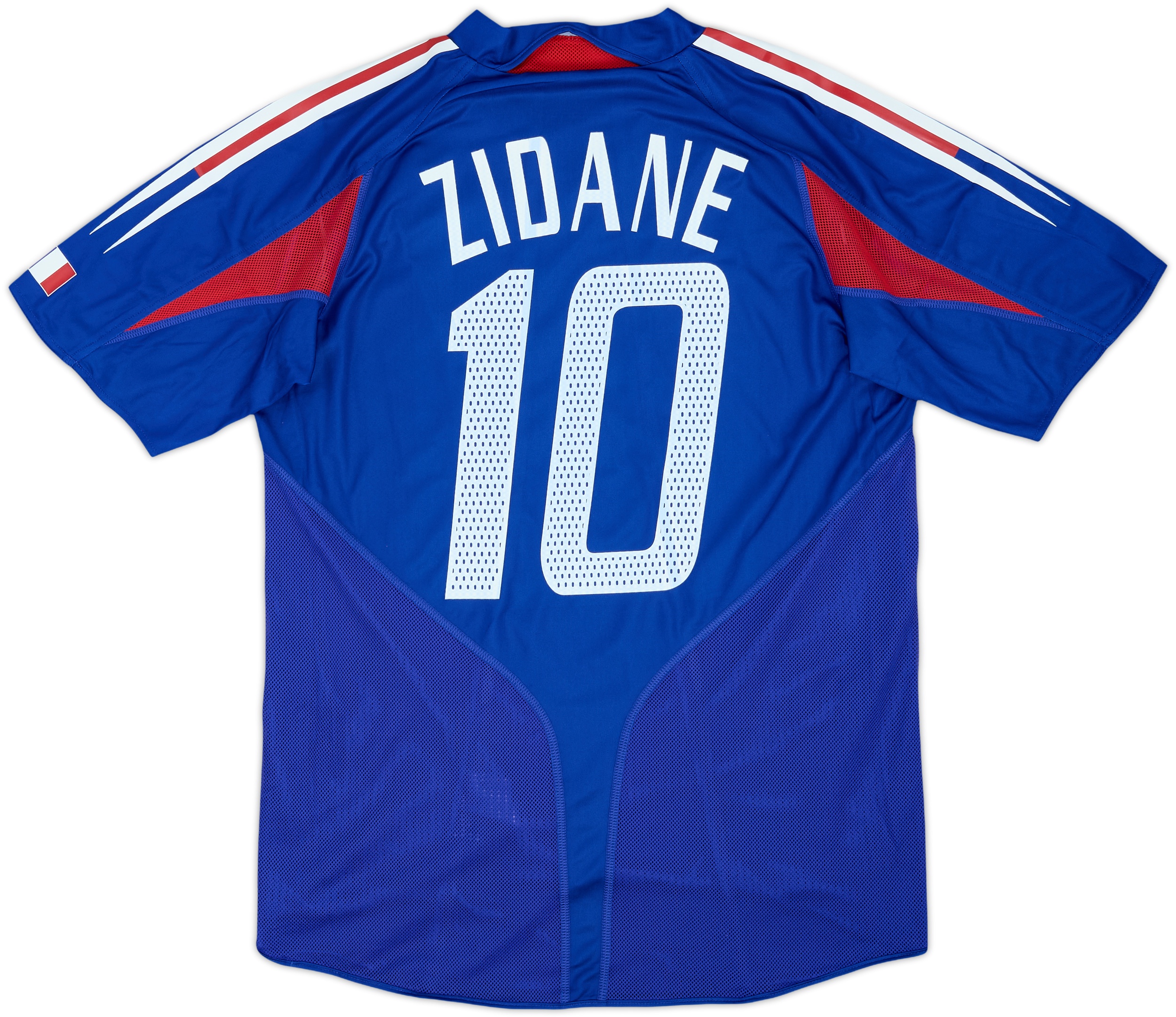 2004-06 France Player Issue Home Shirt Zidane #10 - 6/10 - (M)