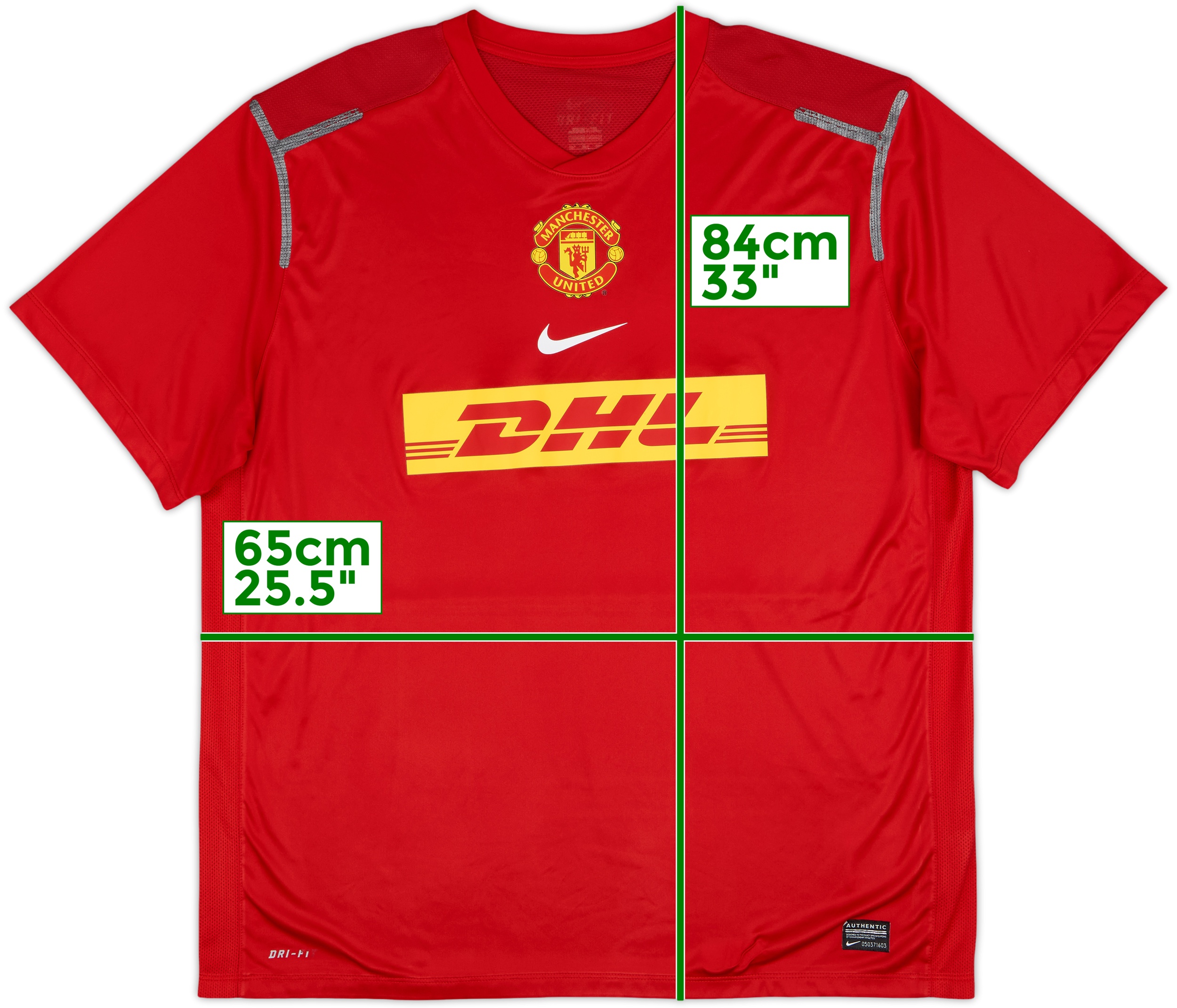 2012-13 Manchester United Player Issue Nike Training Shirt