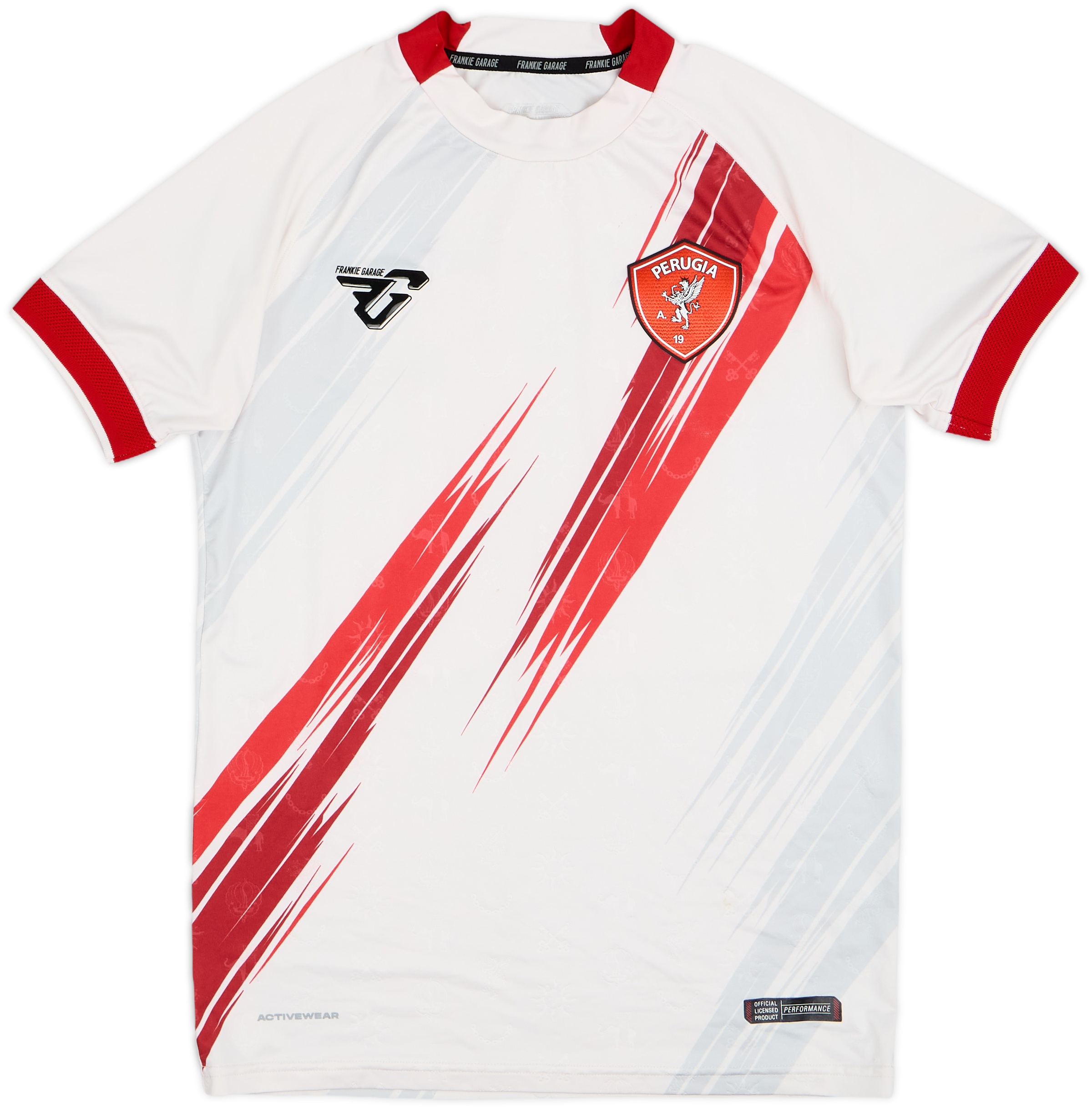 Soccer Kit Calcio Frankie Garage Sponsor Maglia Ac Perugia Perugia 2022-23  Maglia Frankie Garage, image size:2400x2437