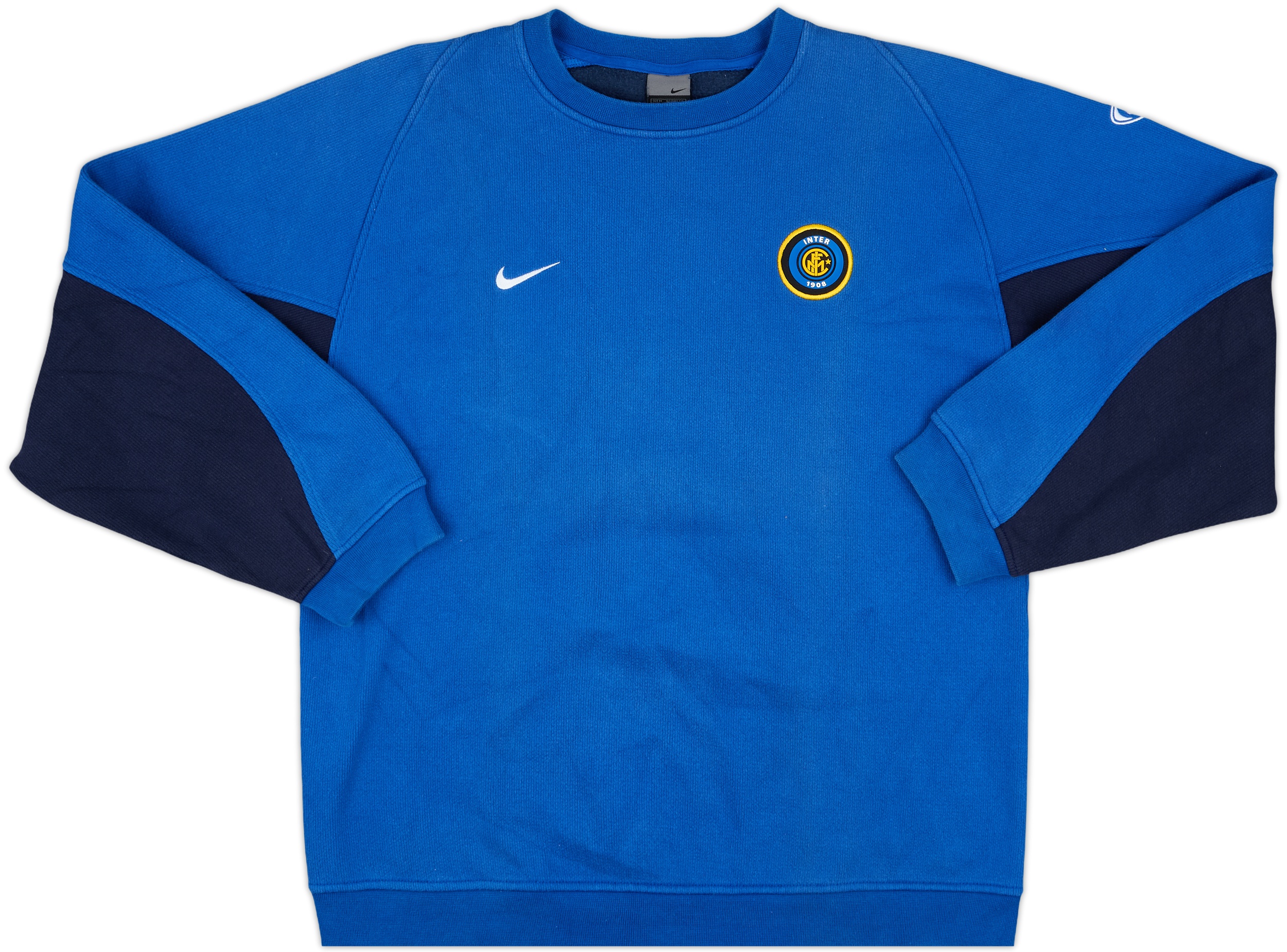 ウェア Nike 03/04 Inter Jersey L 2003-04 Inter Milan Nike Sweat Top - 7/10 - (M)
