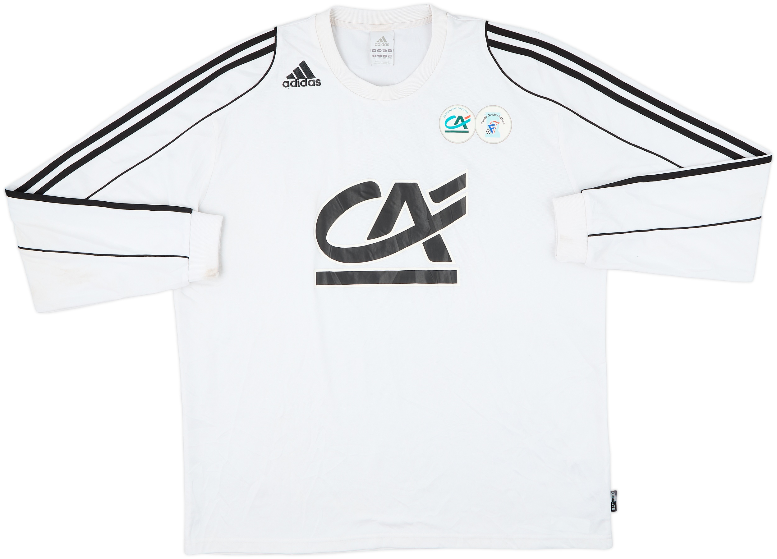 90s duke footballshirt XL 貴重 鬼レア 2006-07 Coupe de France L/S Shirt #5 - 9/10 - (XL)