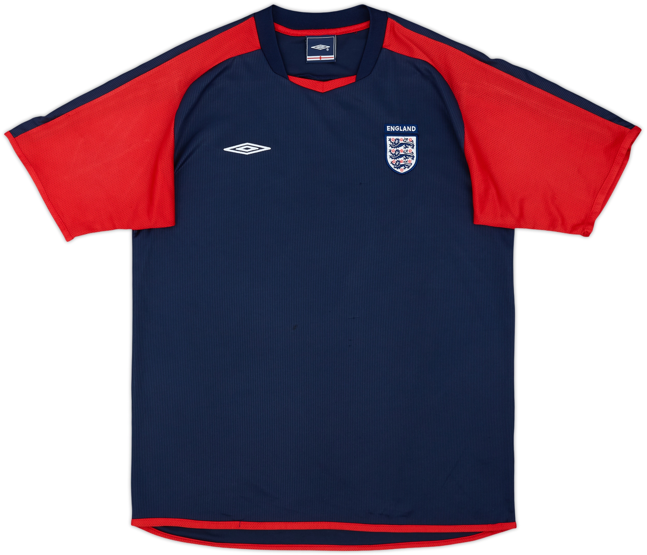 2002-04 England Umbro Training Shirt - 6/10 - (M)