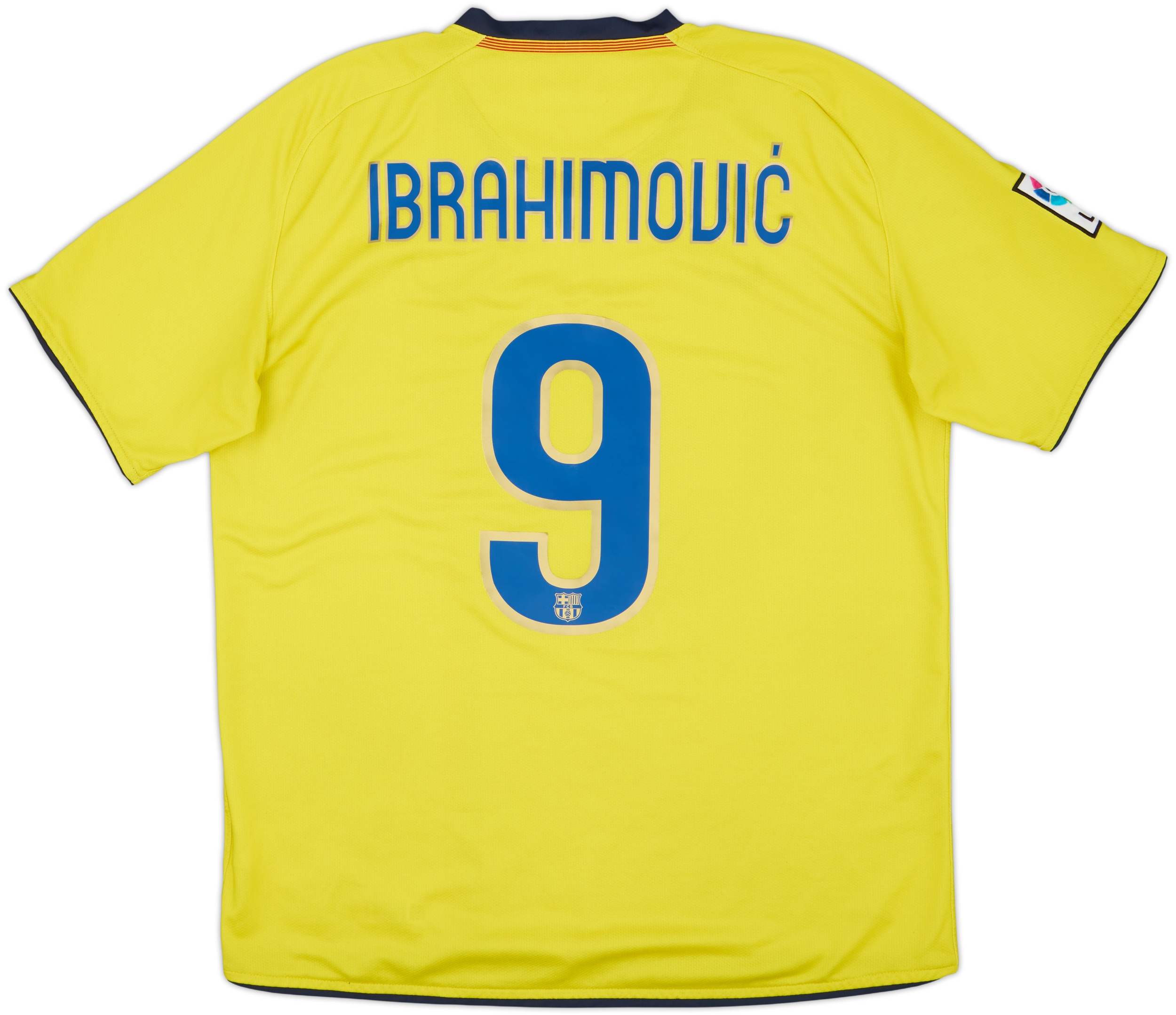 バルセロナ IBRAHIMOVIĆ 9 長袖シャツ Lサイズ 2009-10 FC Barcelona