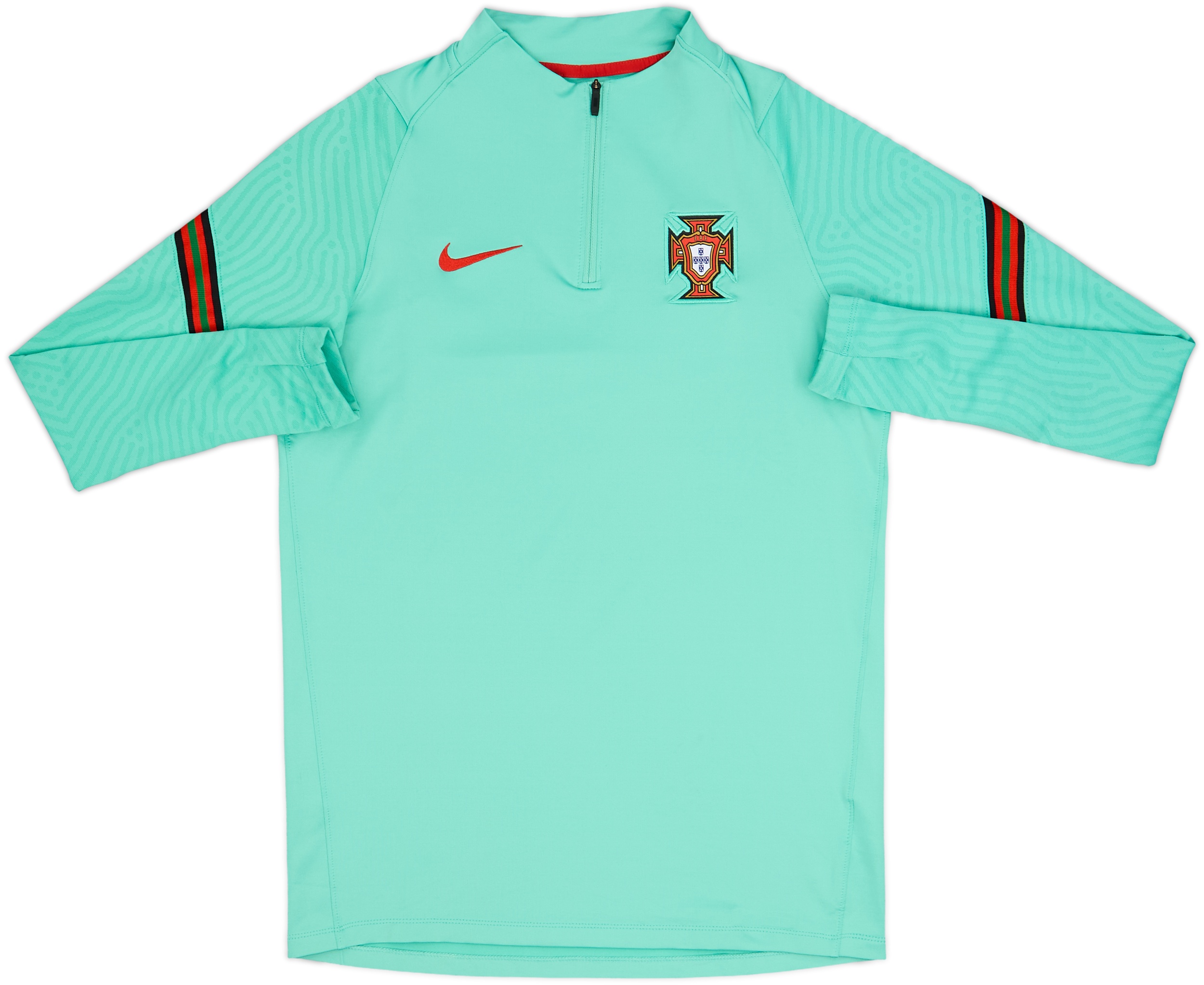 2020-21 Portugal Nike 1/4 Zip Drill Top - 7/10 - (M)