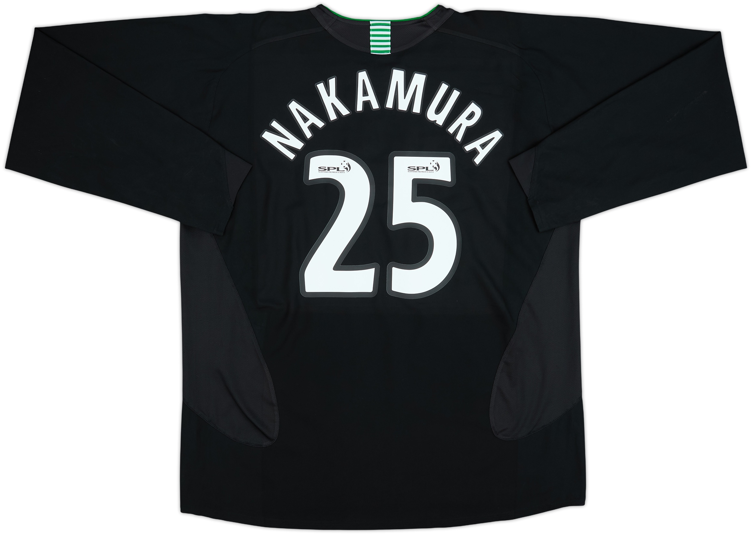 2005-07 Celtic Third L/S Shirt Nakamura #25 - 6/10 - (XXL)