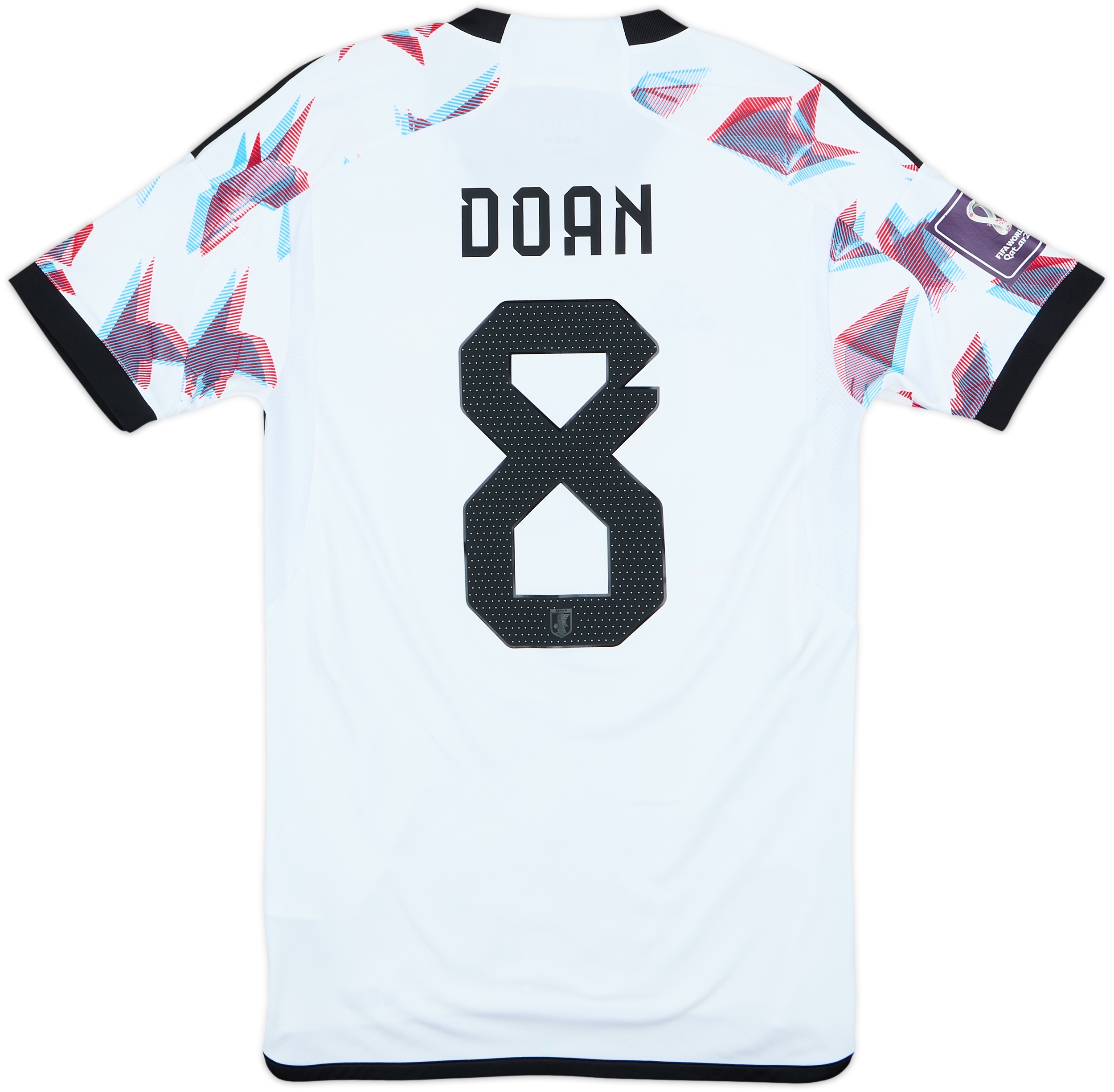 日本代表  サッカーシャツ DOAN 8 S 2022-23 Japan Away Shirt Doan #8 - 10/10 - (S)
