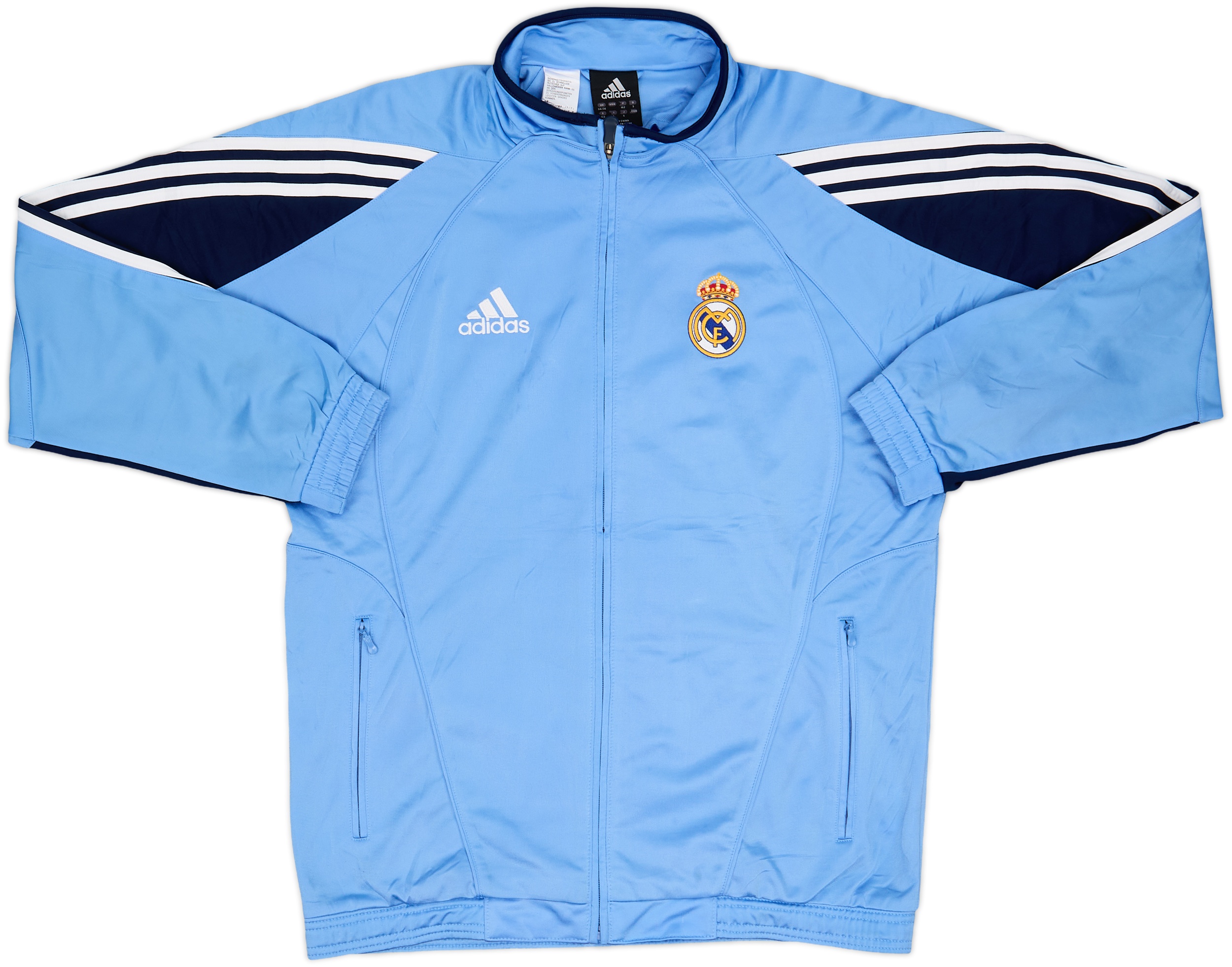 2005-06 Real Madrid adidas Track Jacket - 7/10 - (XL.Boys)
