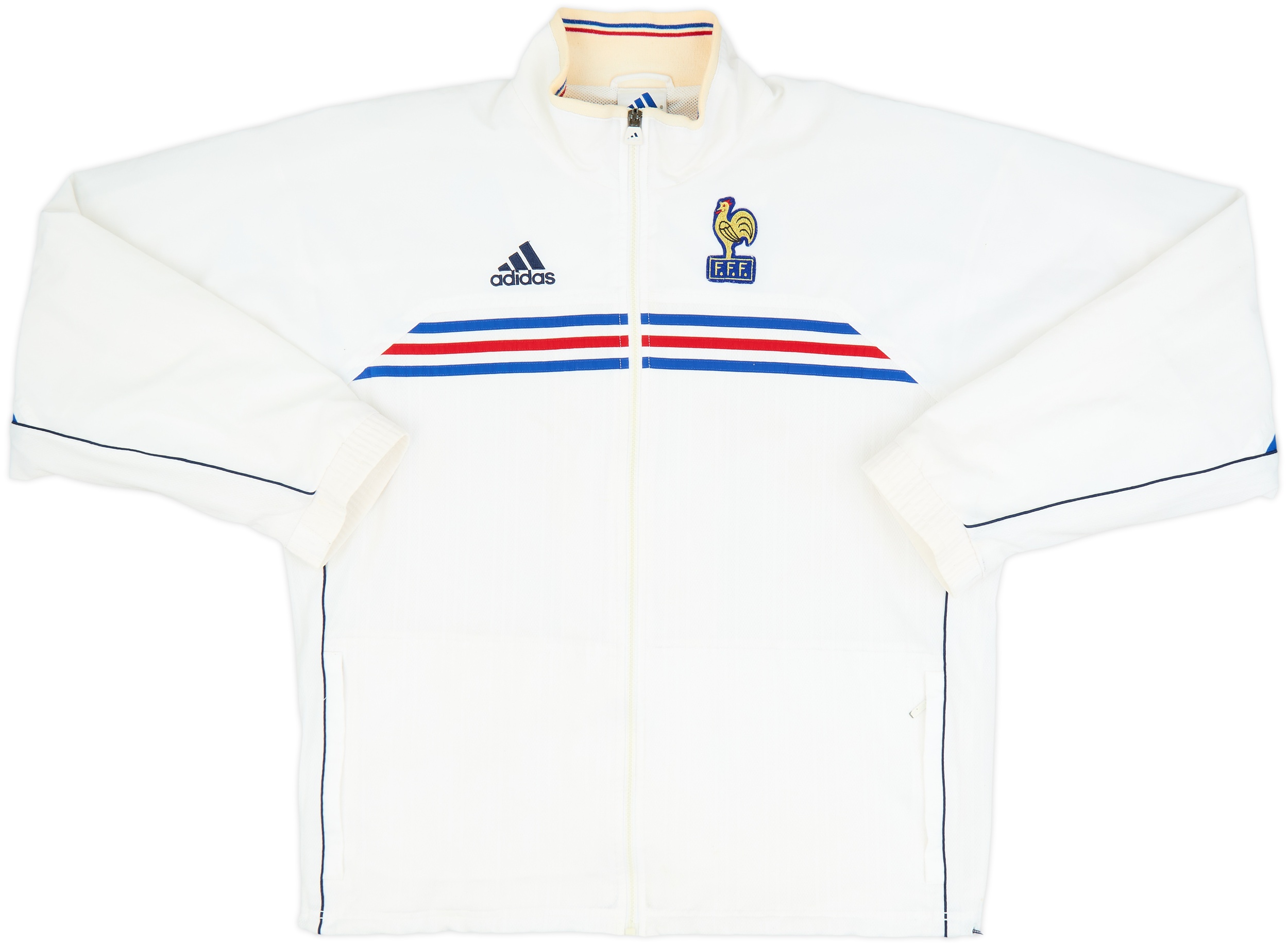 フランス代表 adidas 1998-99 1998-99 France adidas Track Jacket - 8/10 - (L)