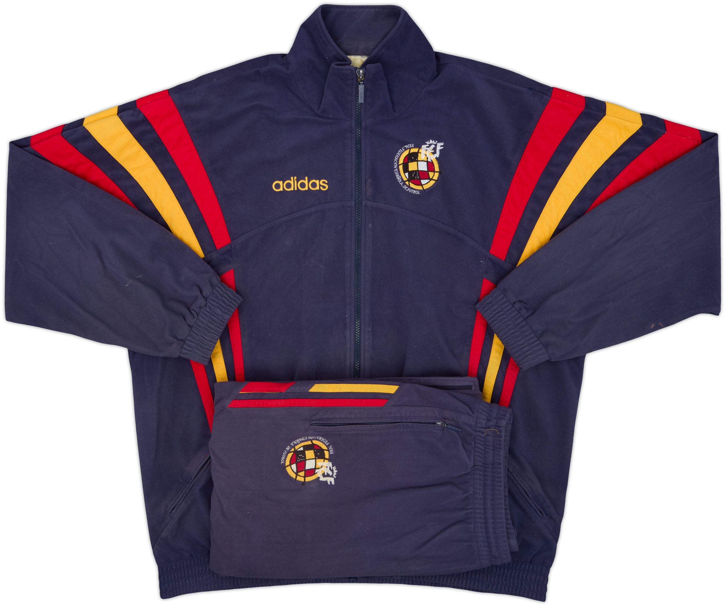 1996-98 Spain adidas Tracksuit - 6/10 - (L)