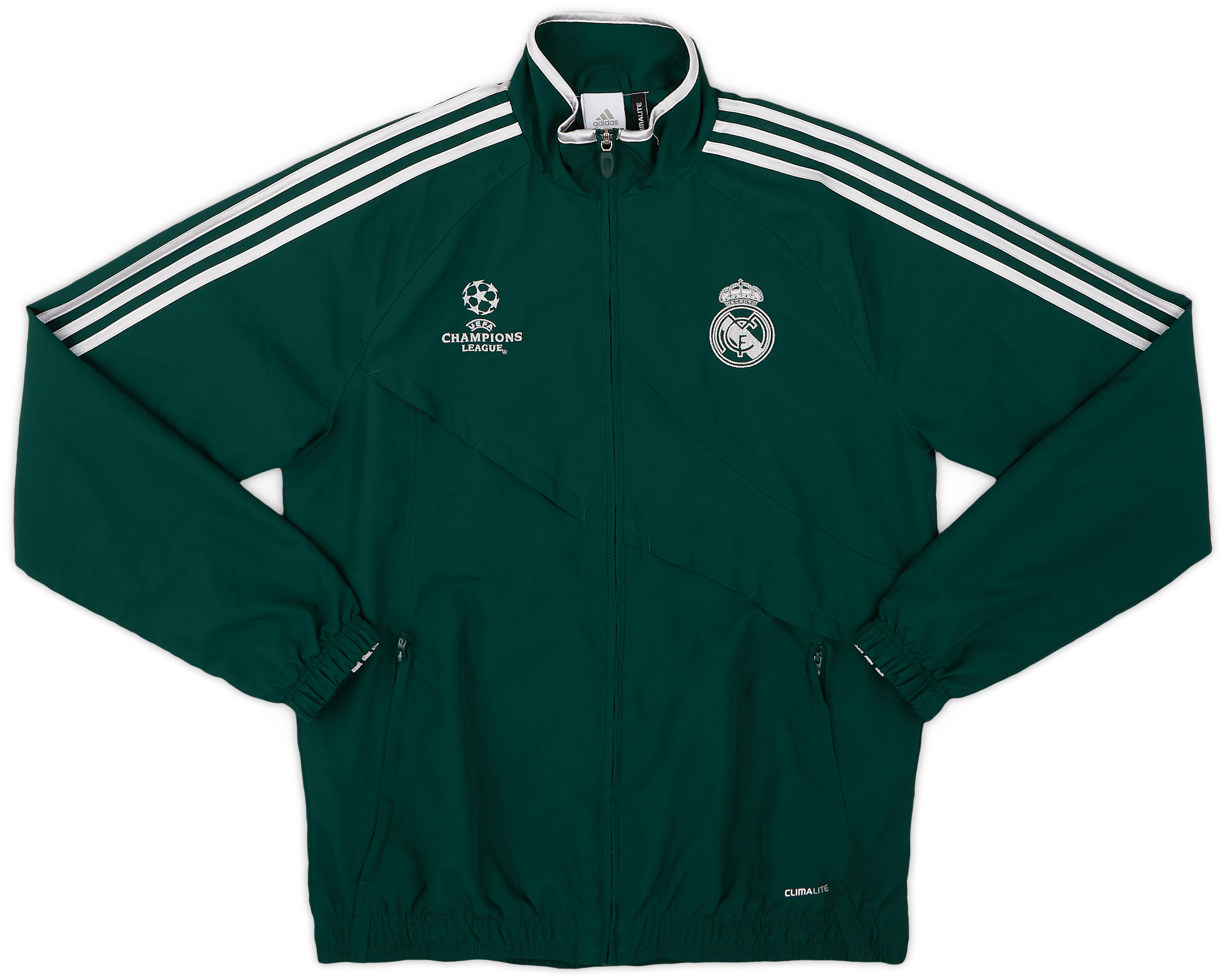 【古着】adidas Real Madrid 長袖シャツ 110周年 12-13 Adidas Men's Real Madrid 12/13 Away 110 años 1902-2012 Bwin