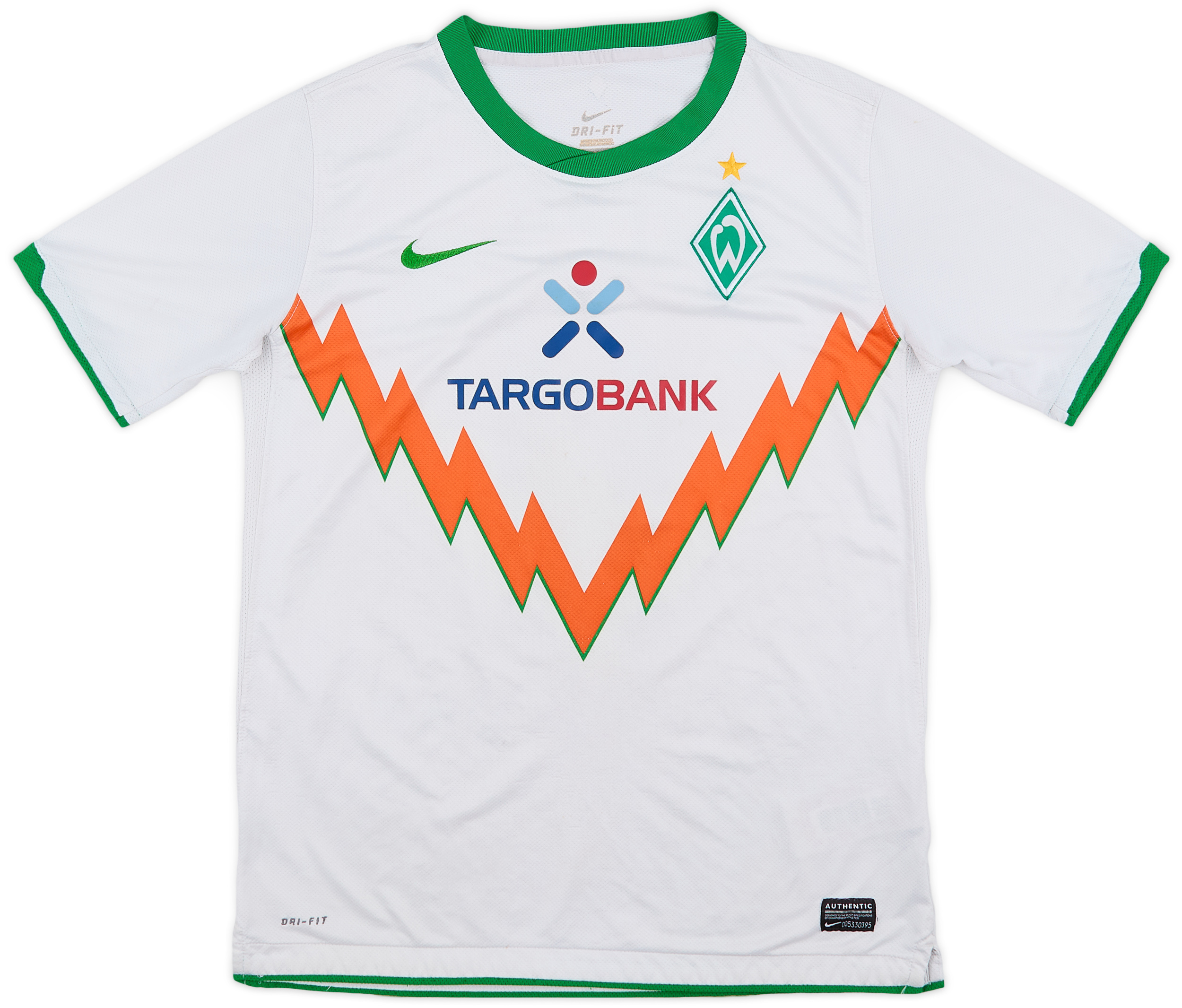 【SALE／37%OFF】 2010-11 Werder Bremen Away Shirt Ozil #11 - 6/10 - (XL.Boys) ウェア